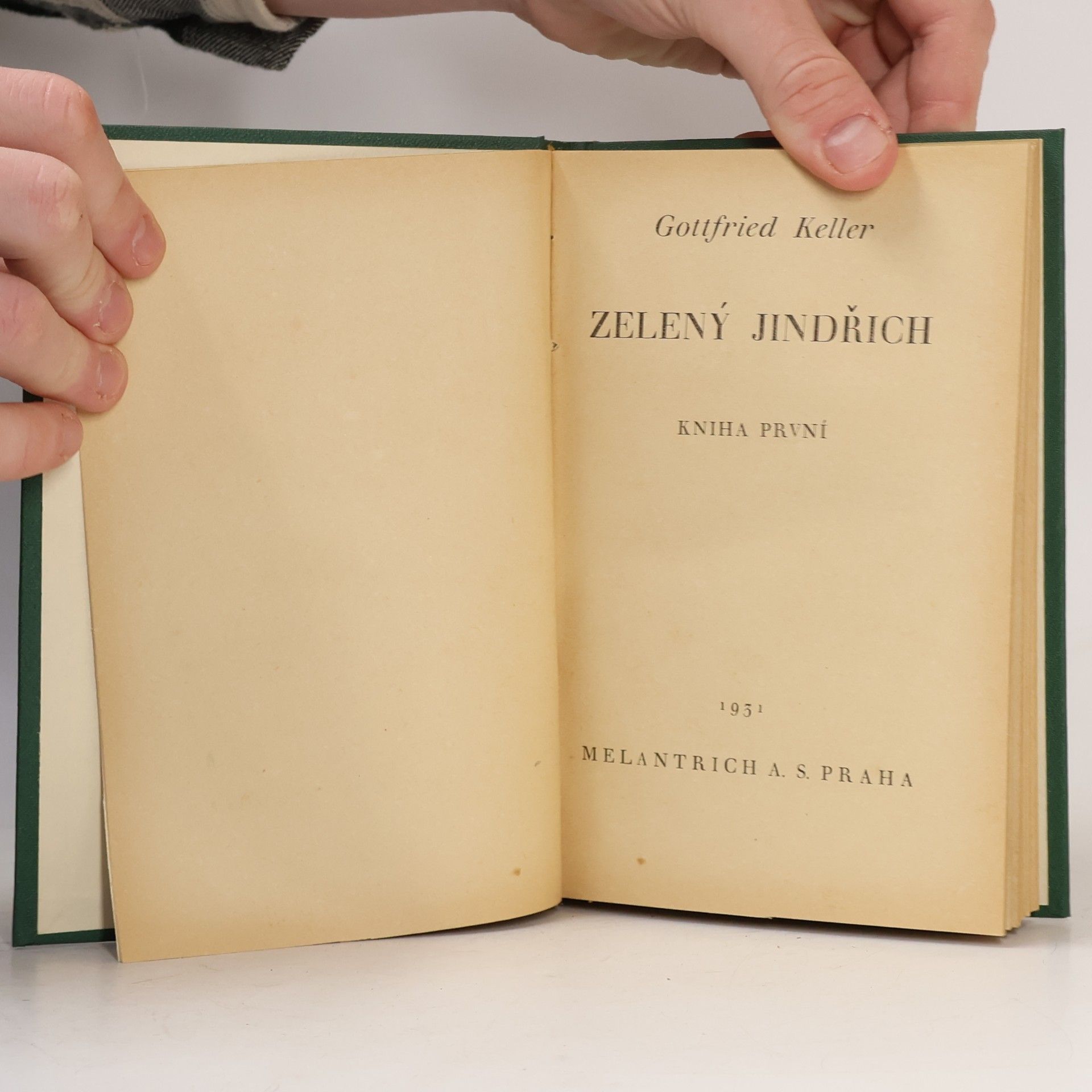 Gottfried Keller Zelený Jindřich 1