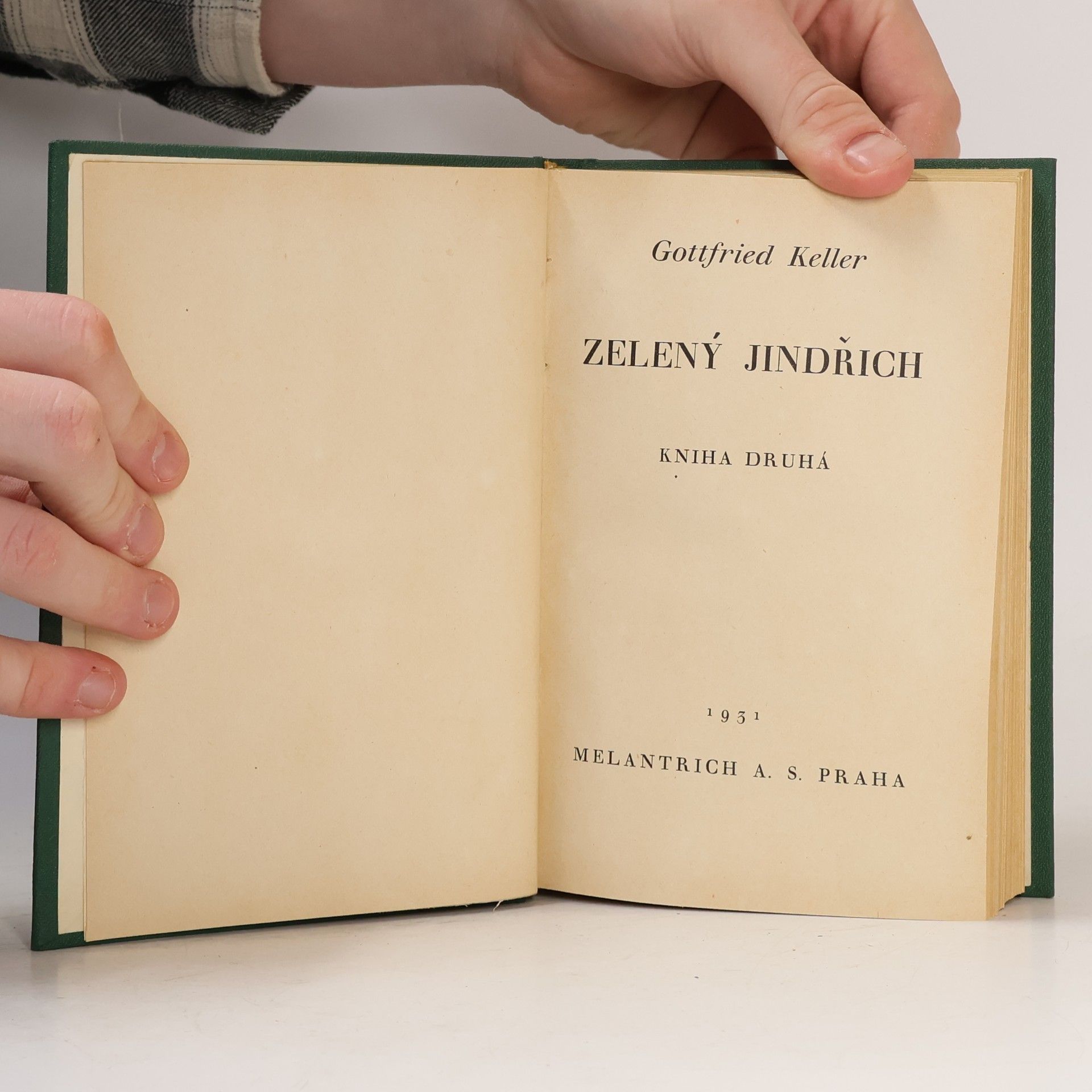 Gottfried Keller Zelený Jindřich II.