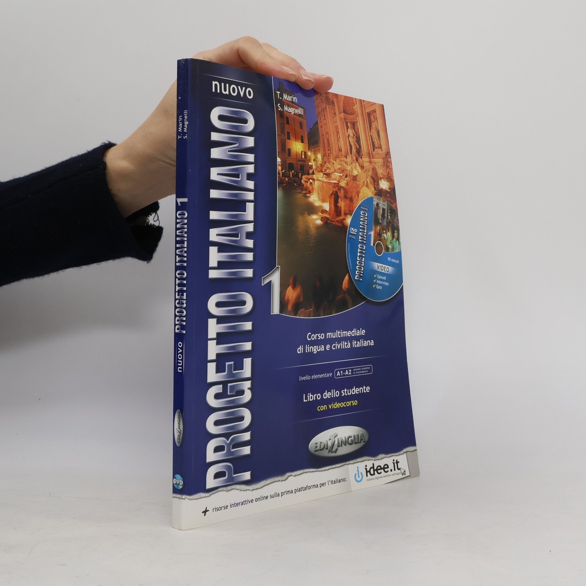 Nuovo progetto italiano. 1, Corso multimediale di lingua e civiltà italiana : livello elementare : libro dello studente