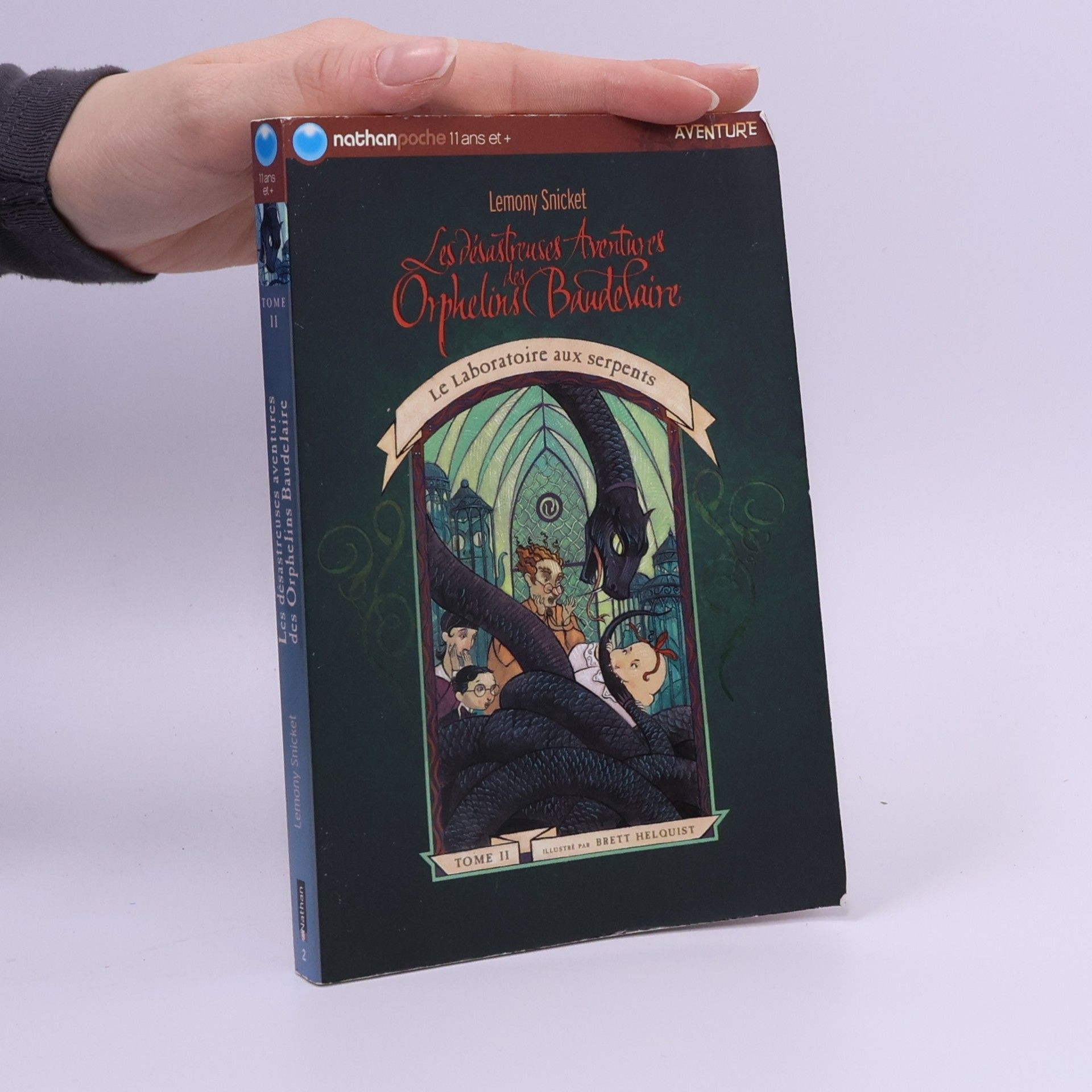 Brett Helquist Les désastreuses aventures des Orphelins Baudelaire - 2: Le laboratoire aux serpents