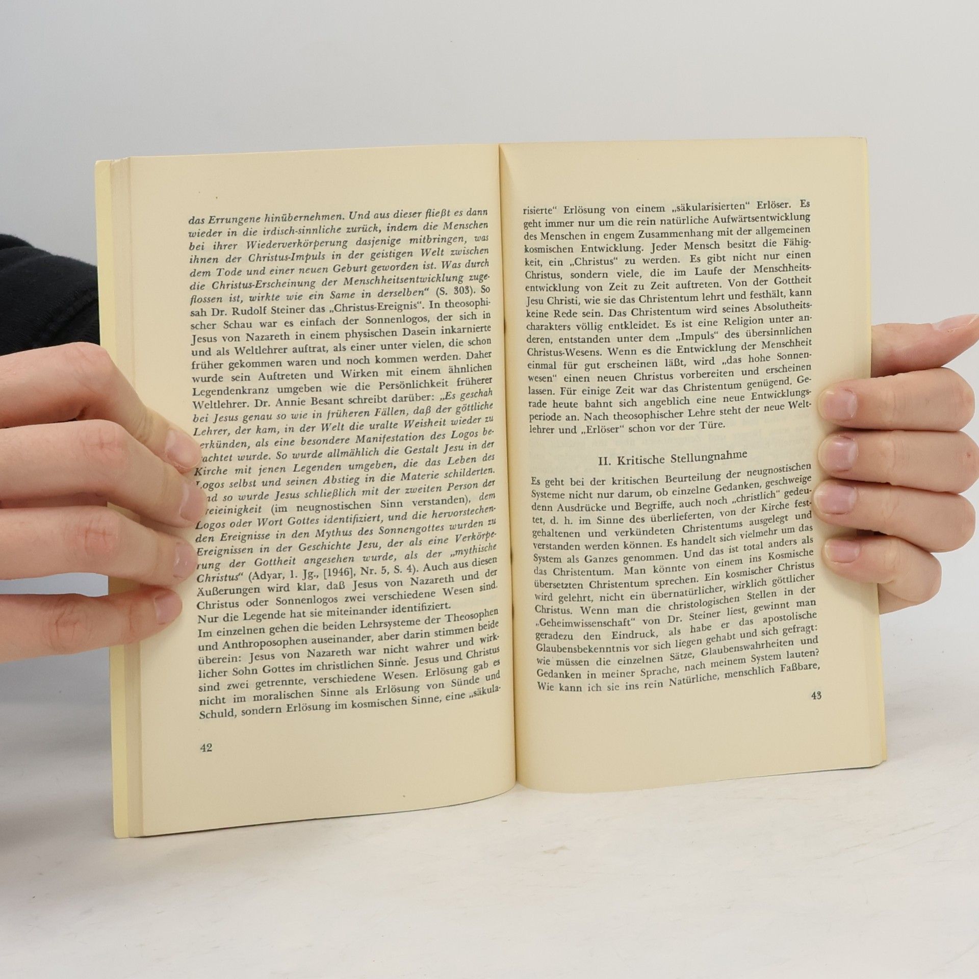 G. Bichlmair Theosophie, Anthroposophie und Christentum