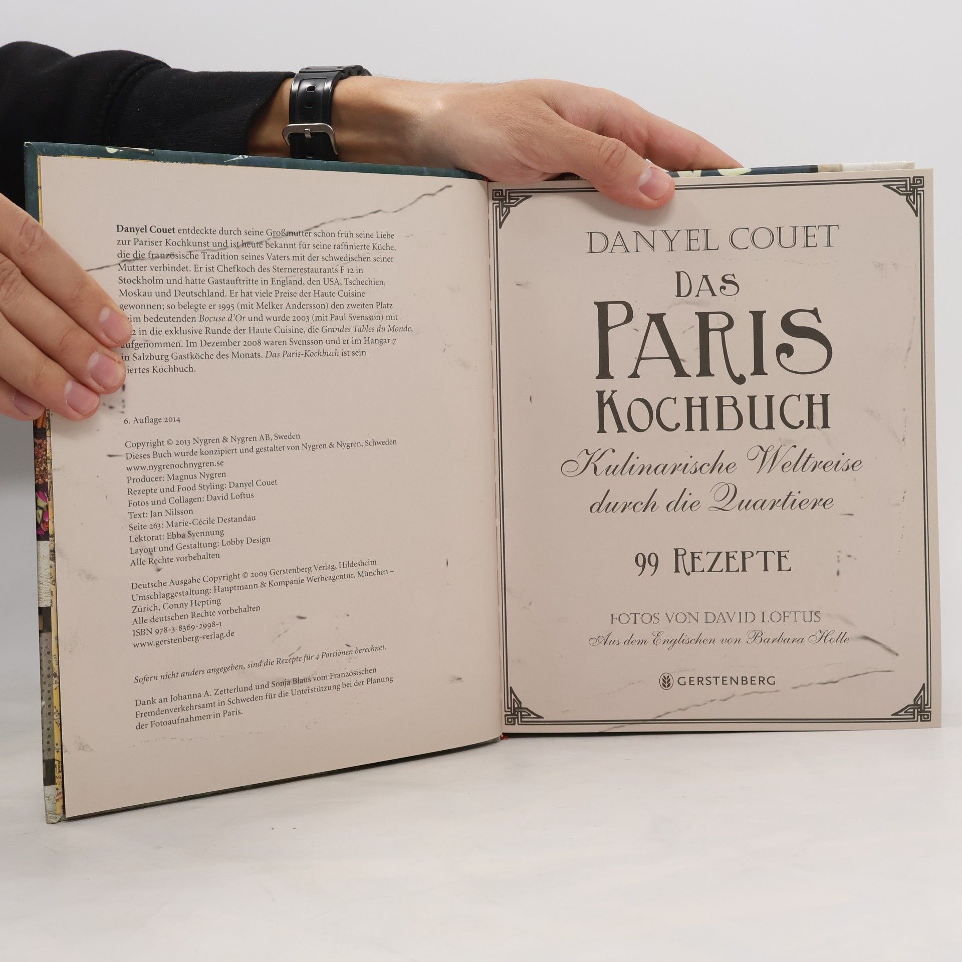 David Loftus Das Paris Kochbuch
