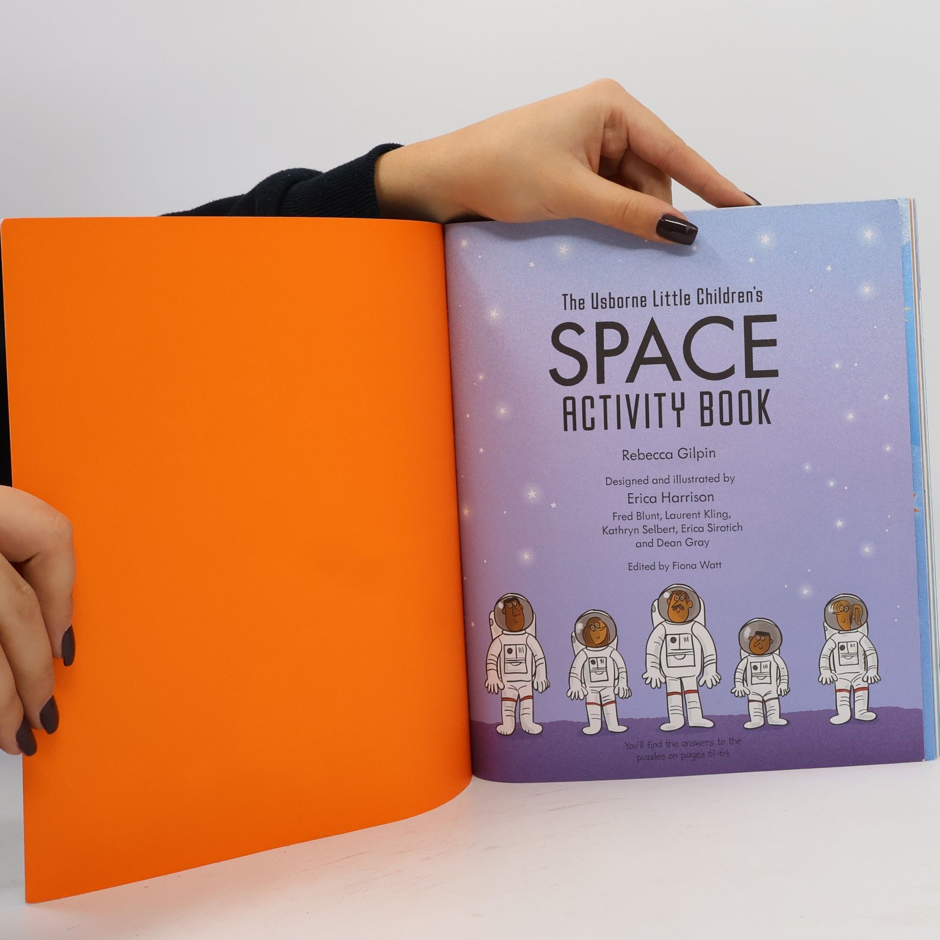 Rebecca Gilpin The Usborne Little Children's Space Activity Book