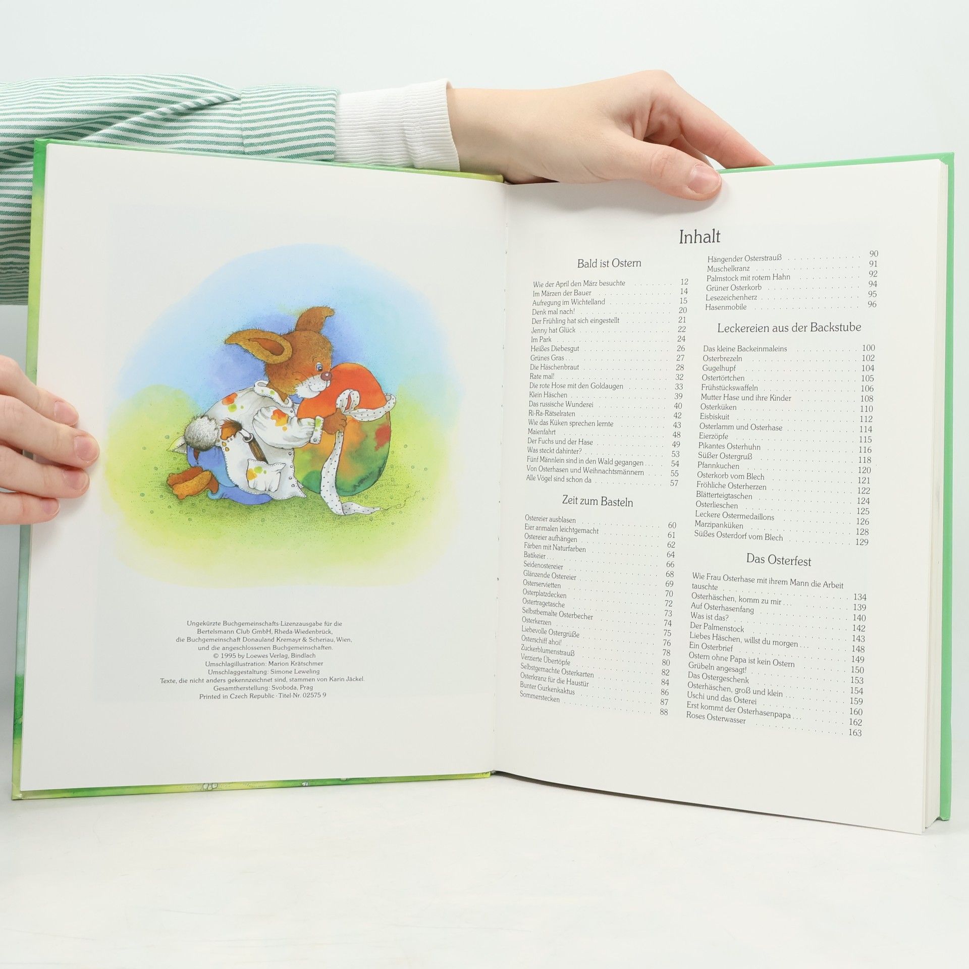 Karin Jäckel Das große bunte Osterbuch