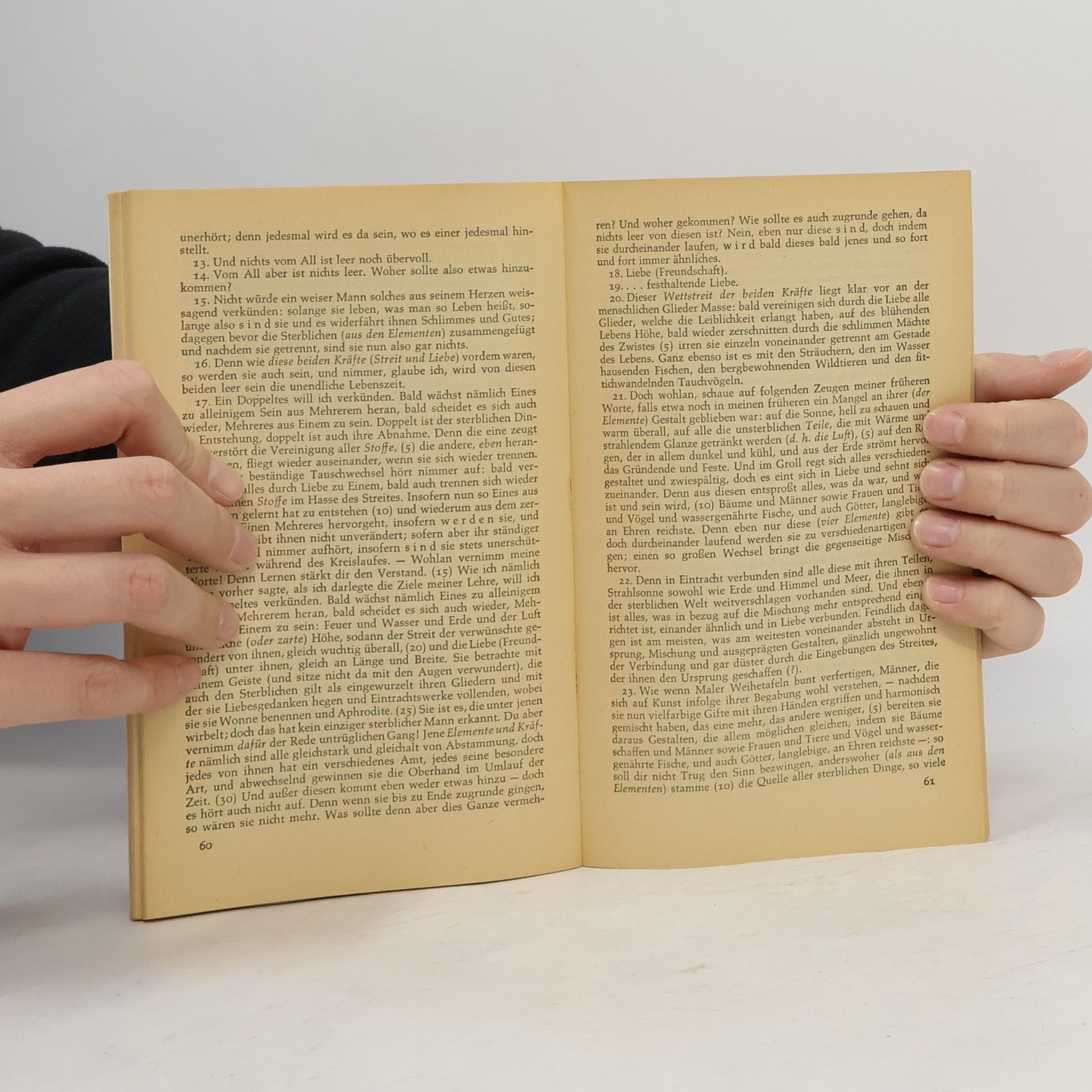 Hermann Diels Die Fragmente der Vorsokratiker
