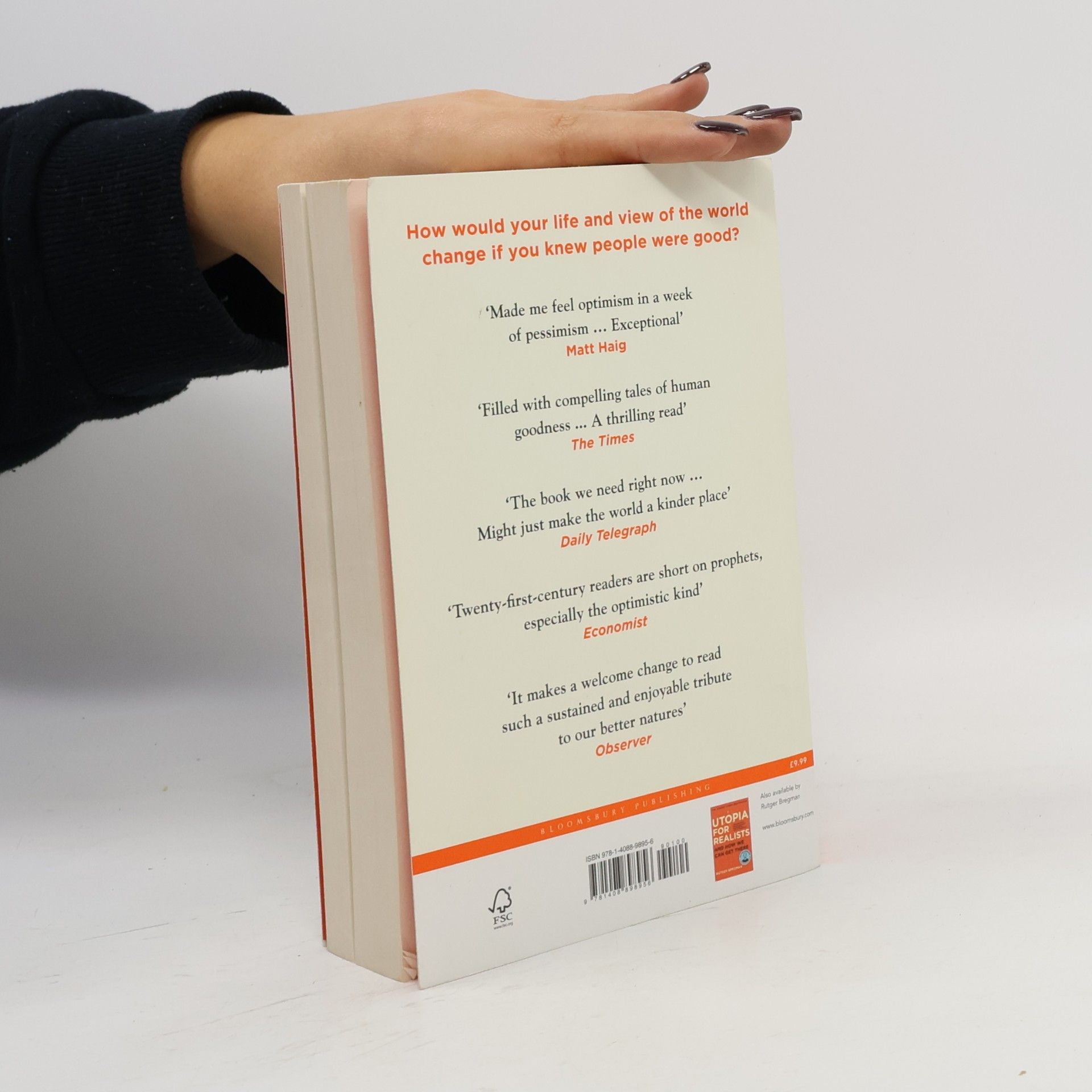 Rutger Bregman Humankind. A Hopeful History
