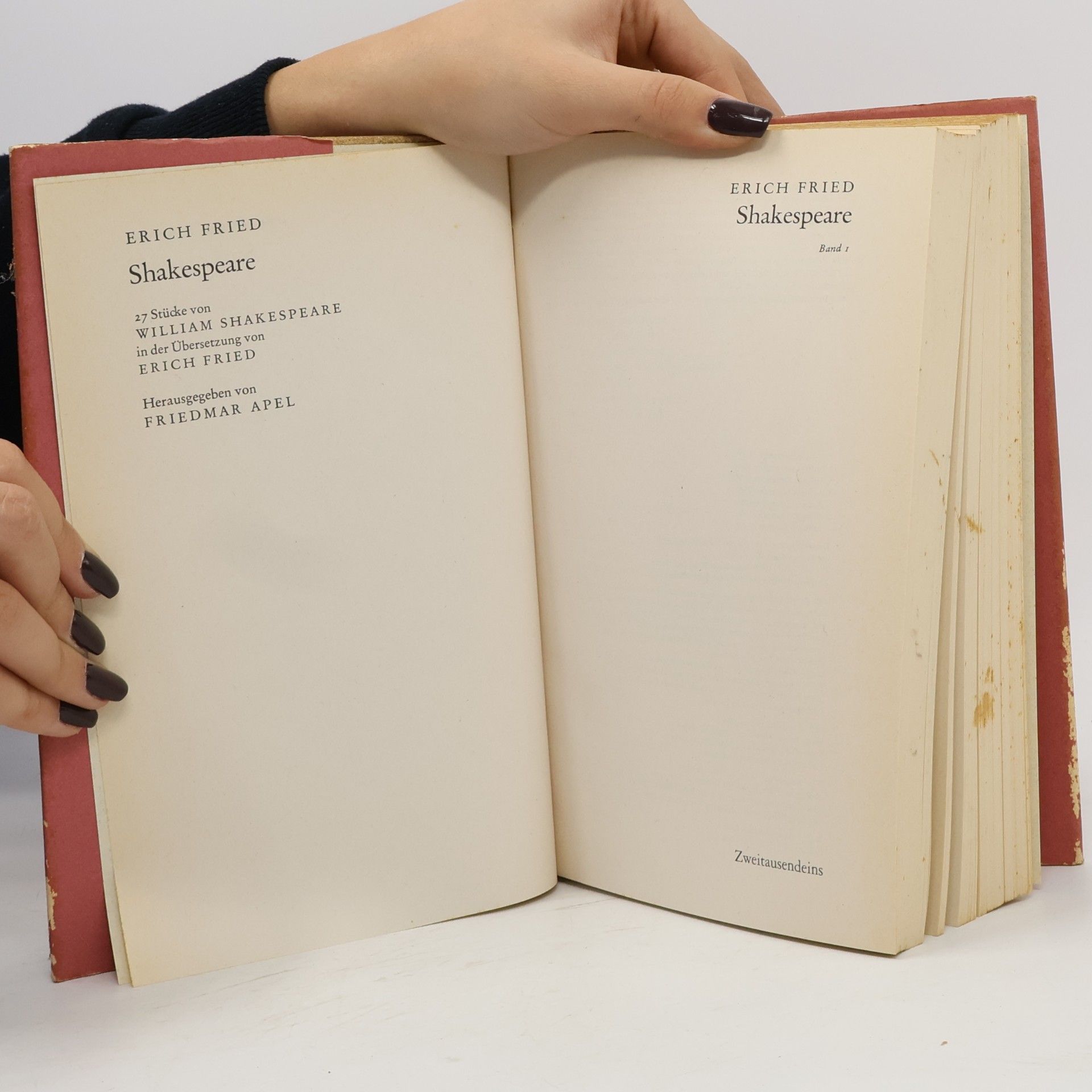 Erich Fried Shakespeare 1