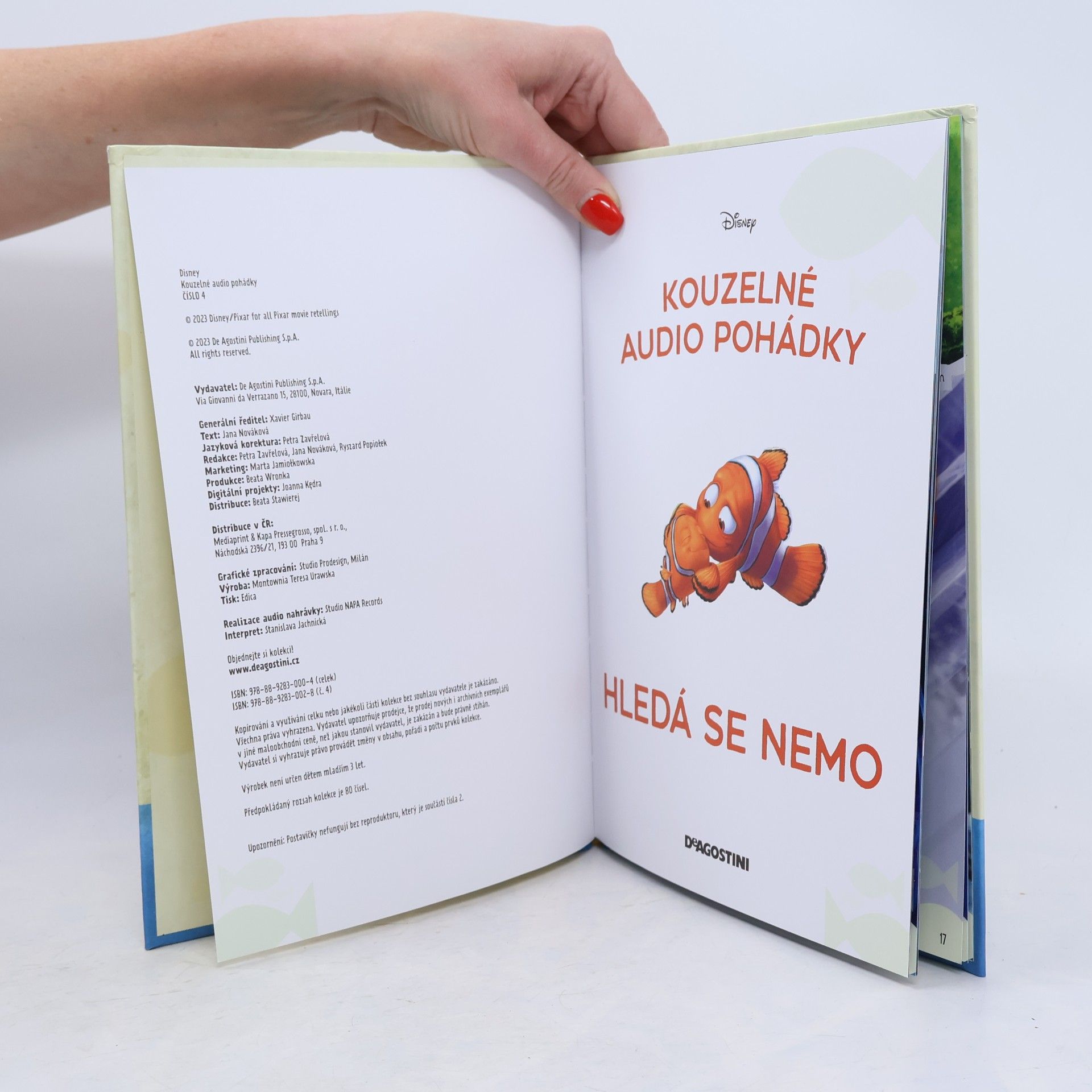 Jana Nováková Kouzelné audio pohádky 4. Hledá se Nemo