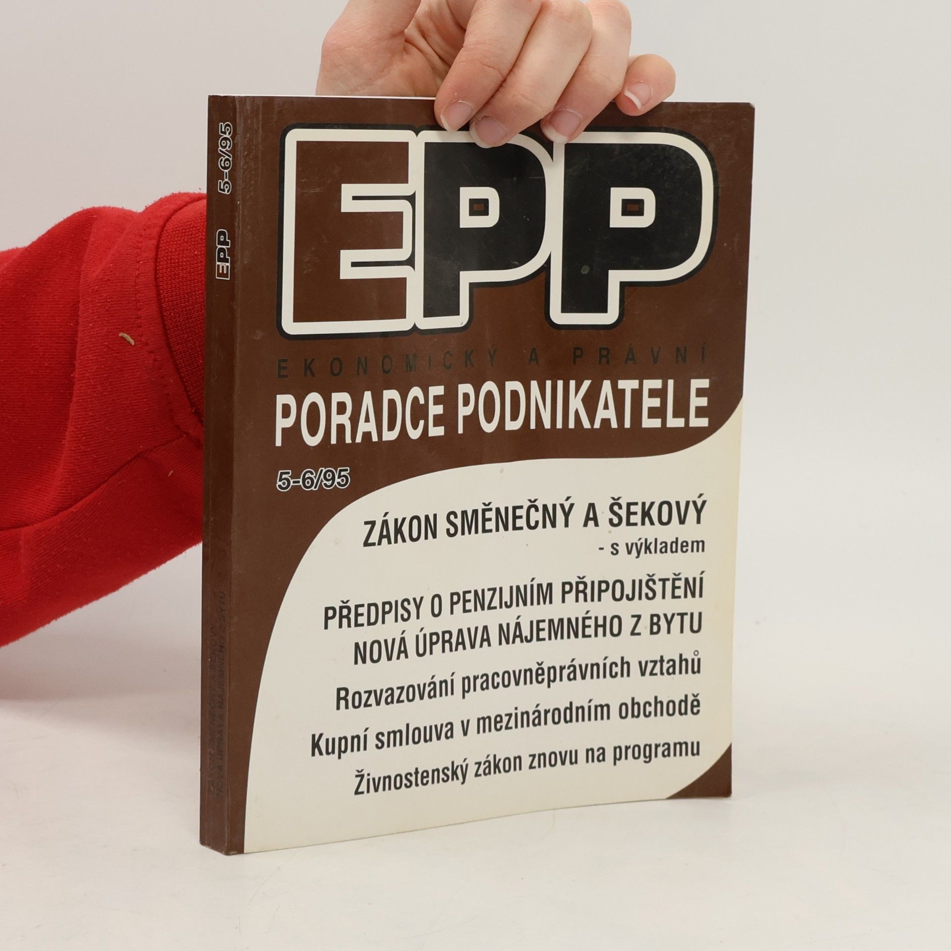 Kolektív autorov EPP: Ekonomický a právní poradce podnikatele 5-6/95
