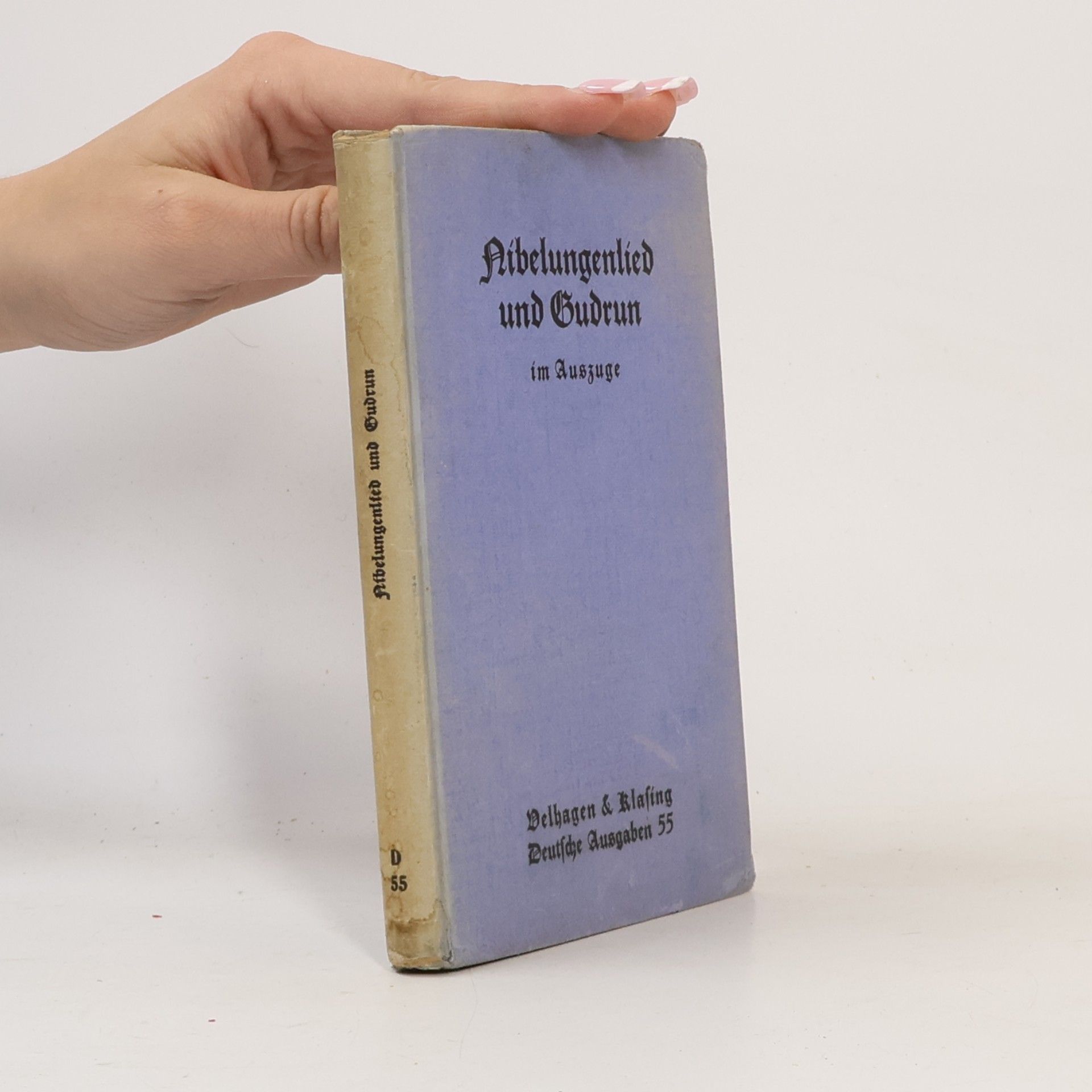 Schnorr V. Carolsfeld Nibelungenlied und Gudrun
