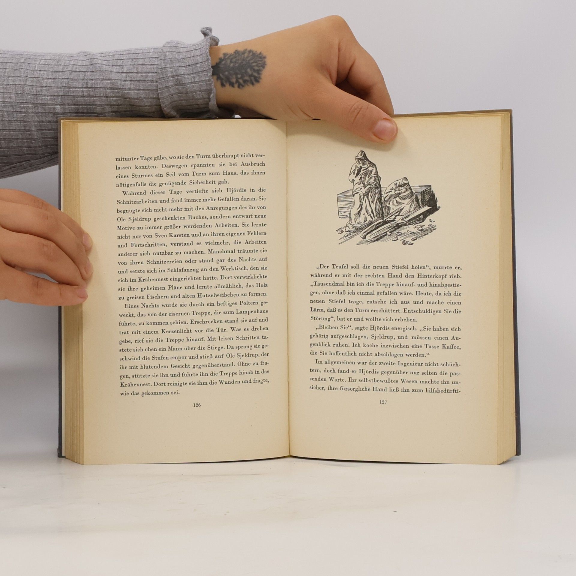 Erich Wustmann Ein Mädchen zwischen Land und Meer