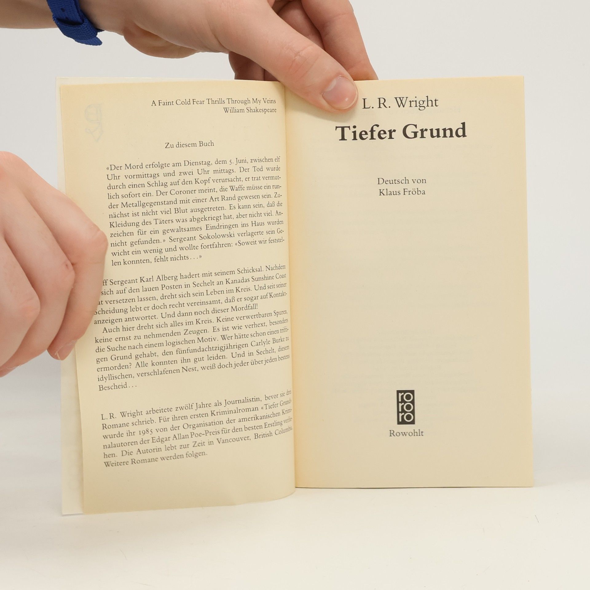 L. R. Wright Tiefer Grund