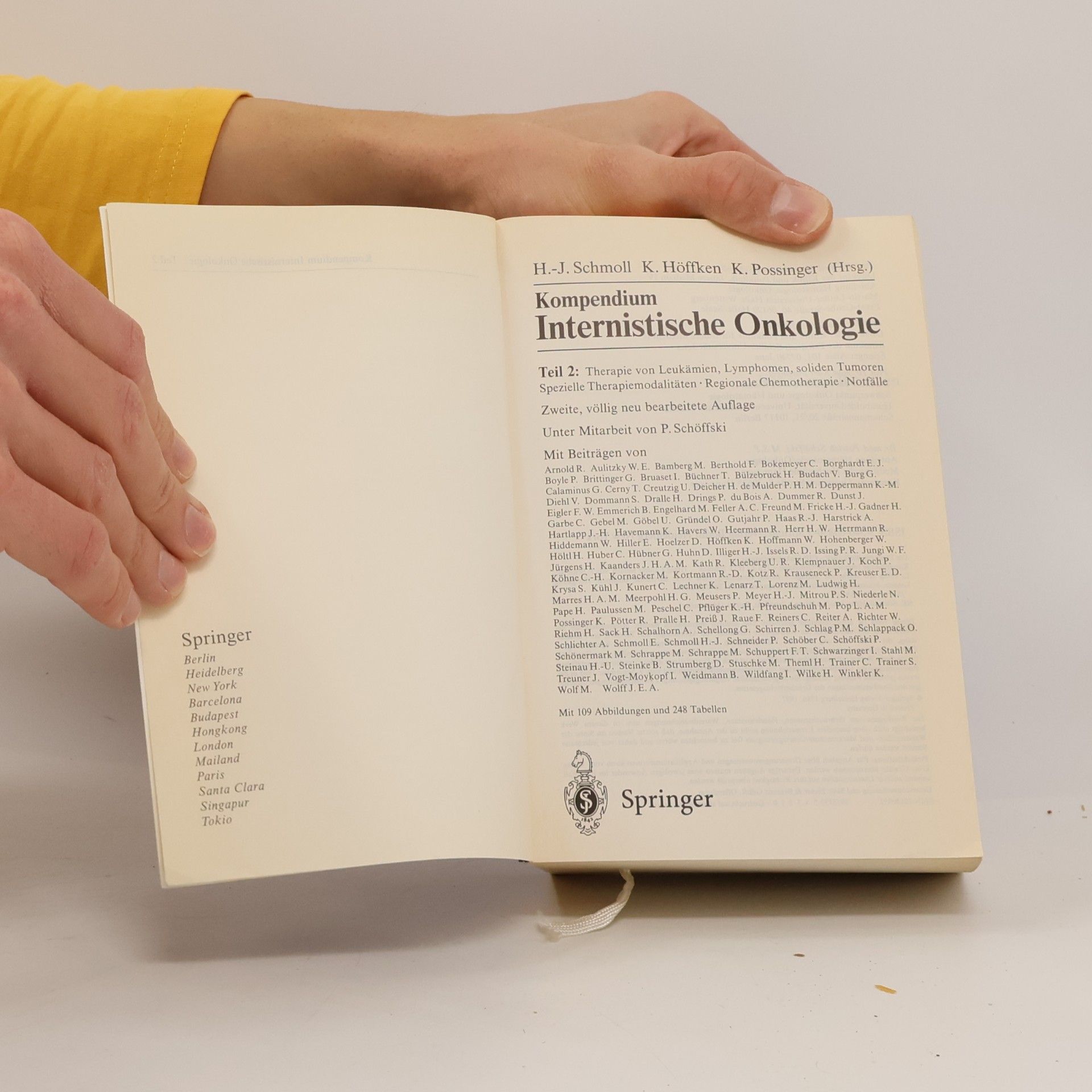 Klaus Höffken Kompendium Internistische Onkologie