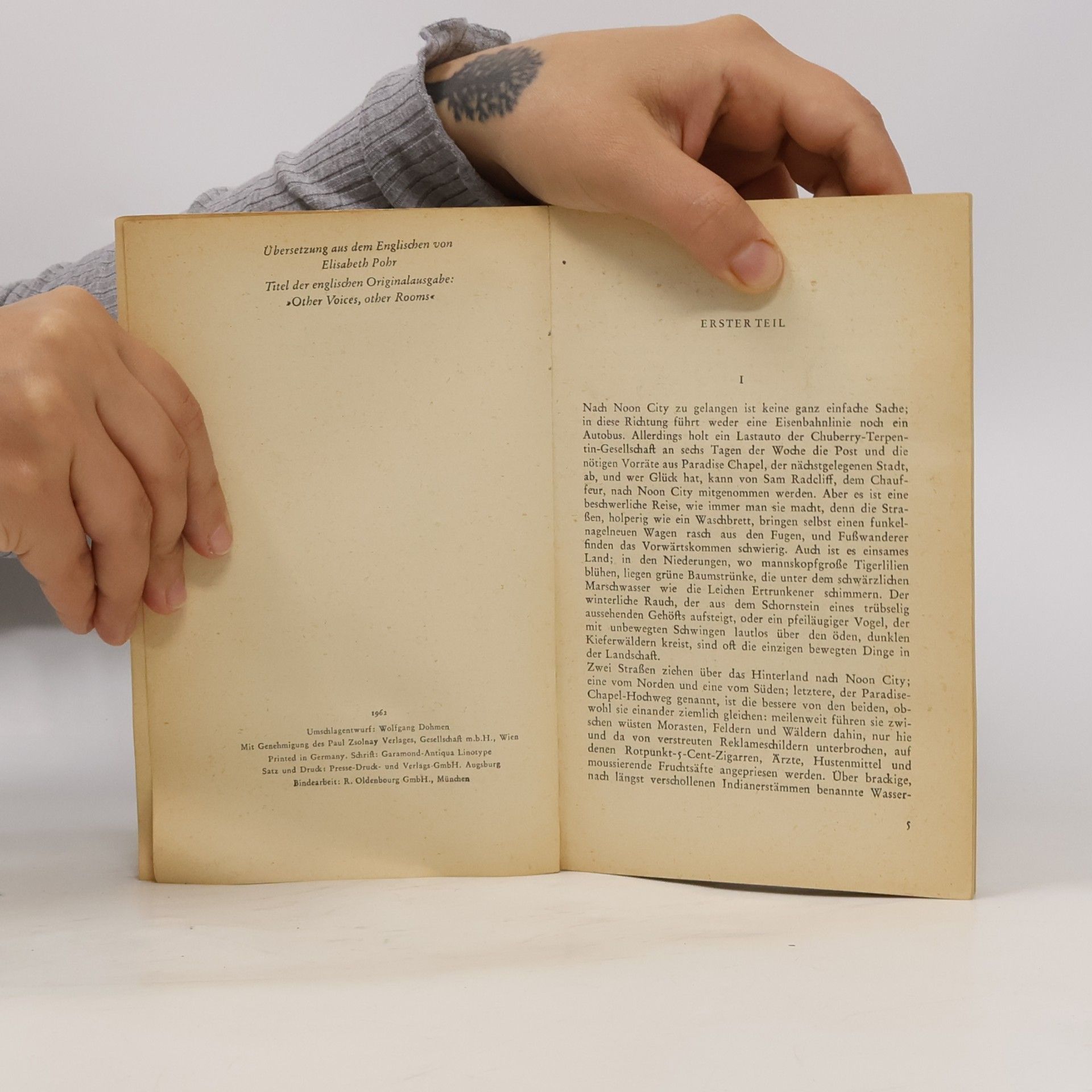 Truman Capote Andere Stimmen, andere Stuben