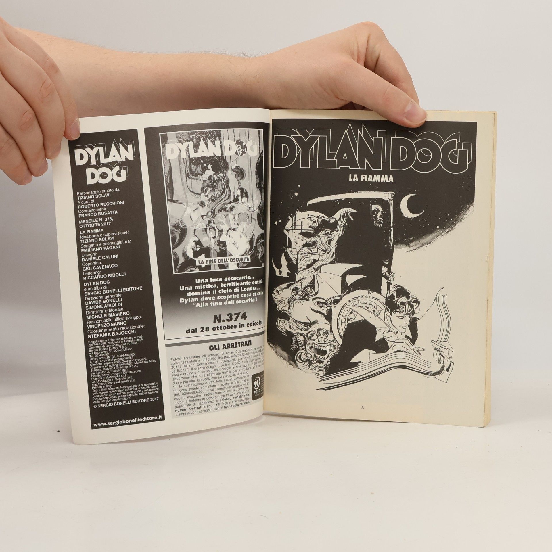 Tiziano Sclavi Dylan Dog 373