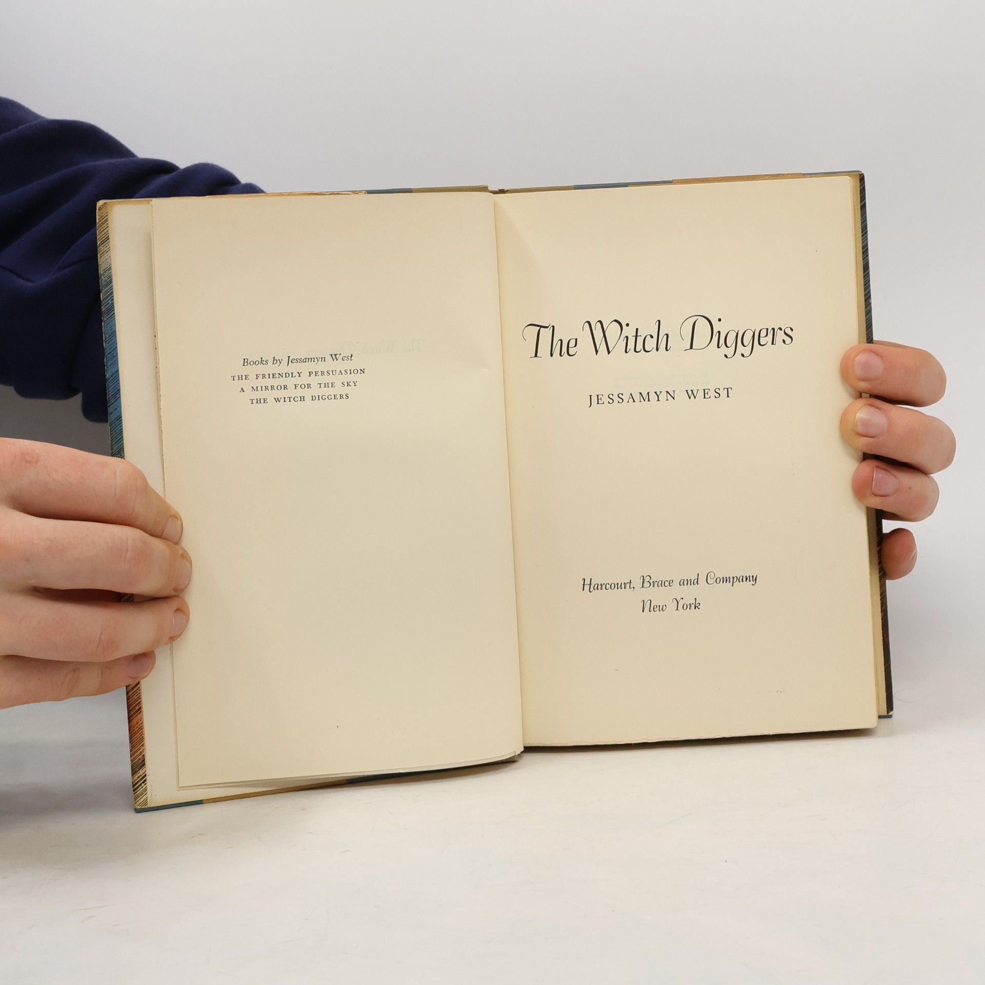 Jessamyn West The Witch Diggers