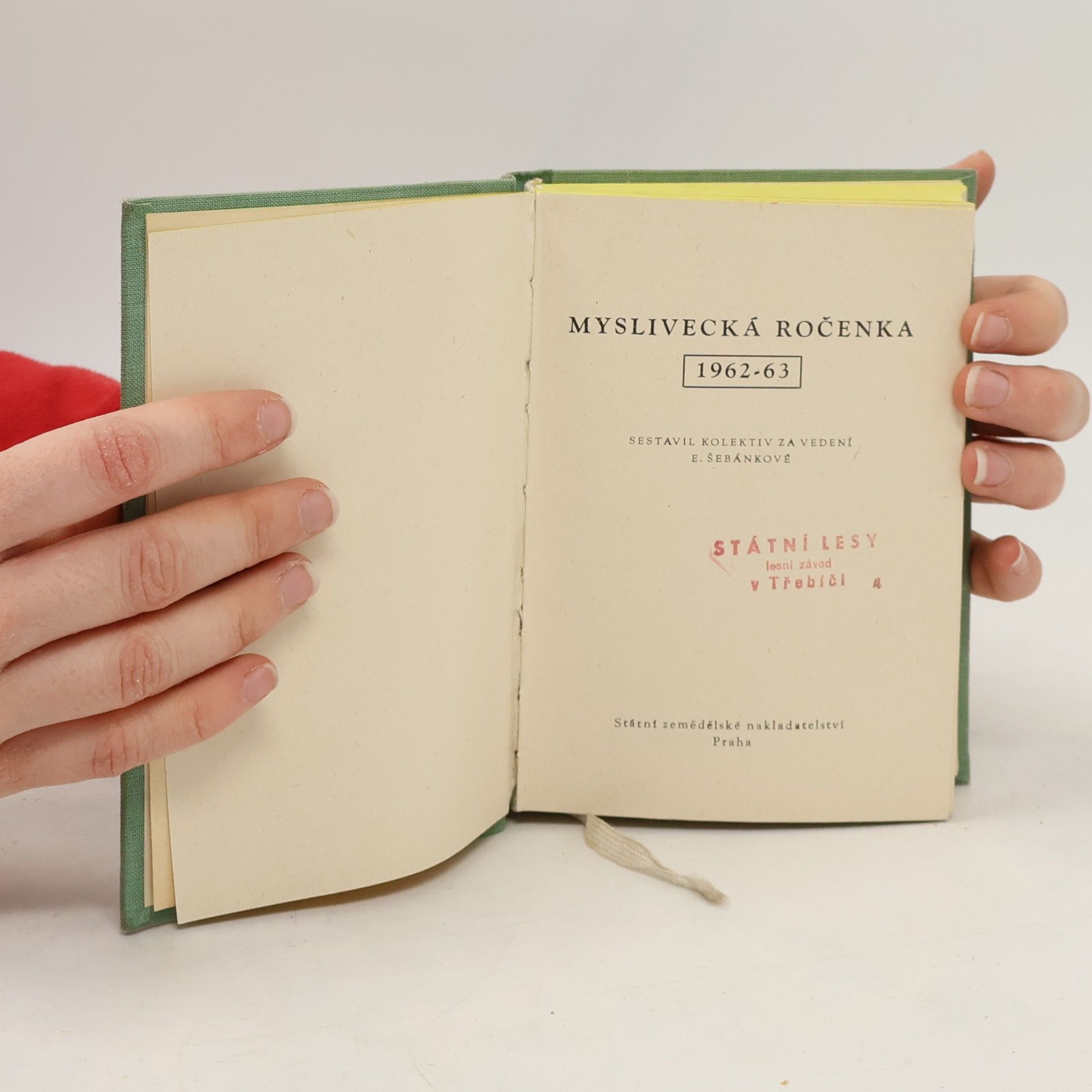 Various authors Myslivecká ročenka 1962-63