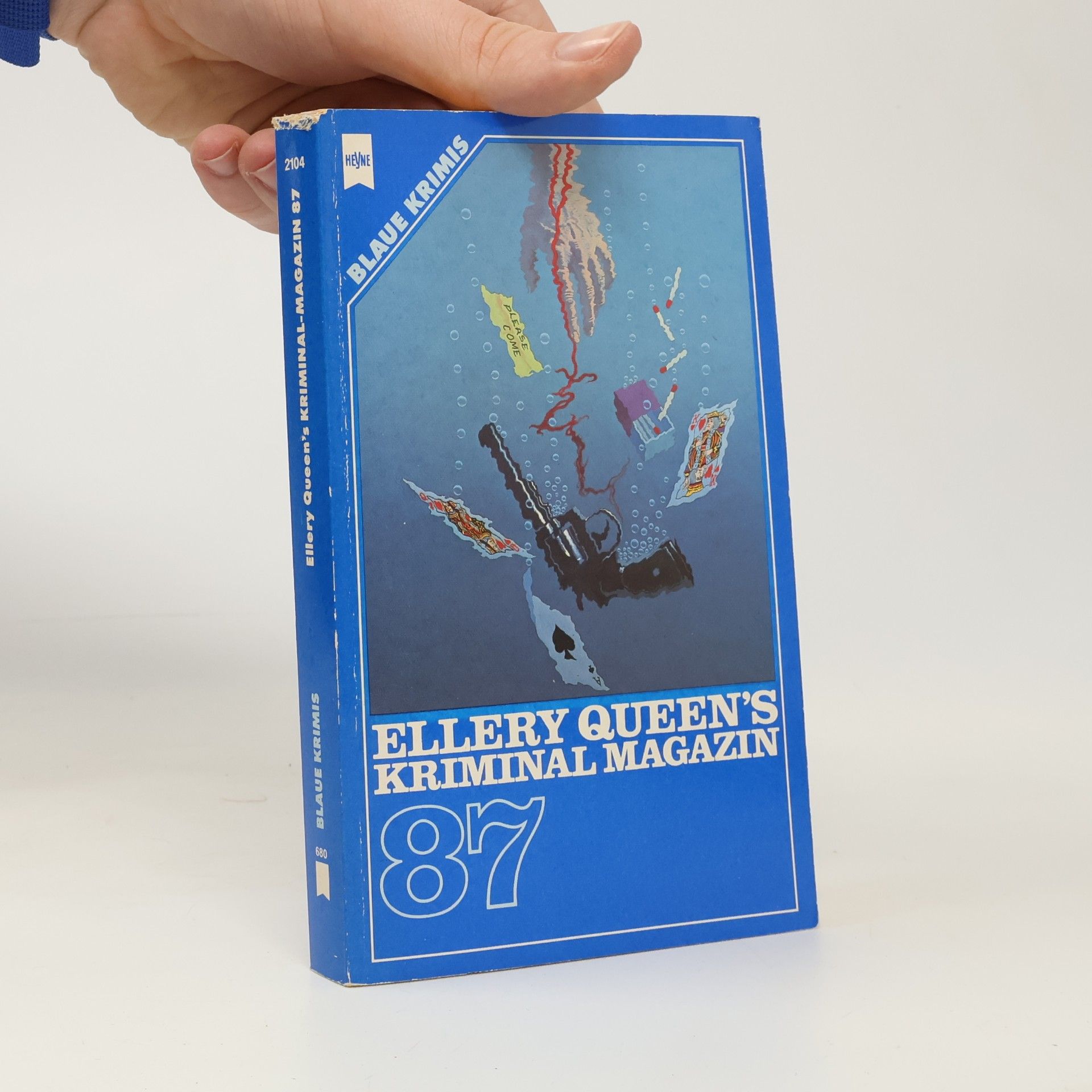 Ellery Queen Blaue Krimis: Ellery Queen's Kriminal Magazin 87