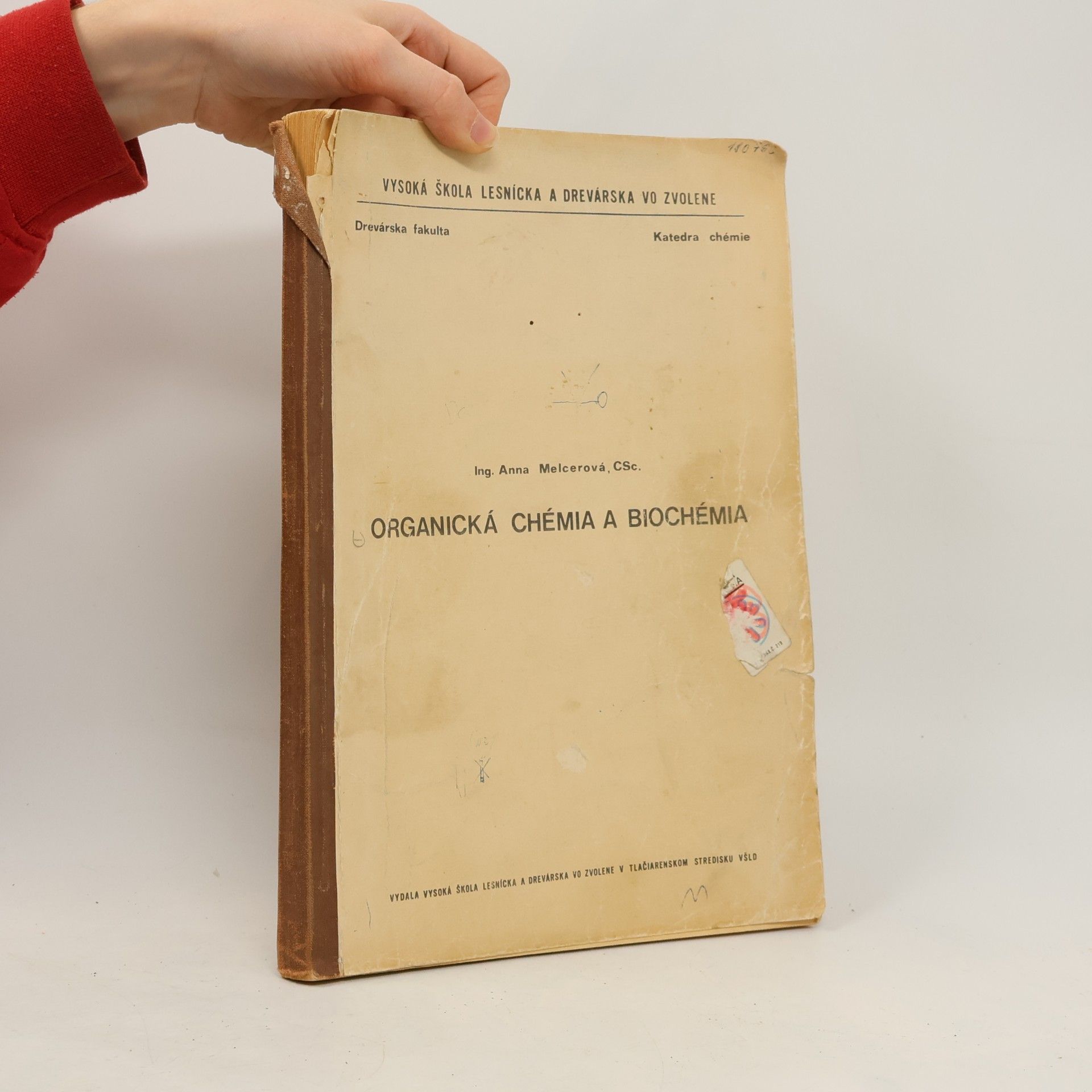 Anna Melcerová Organická chémia a biochémia