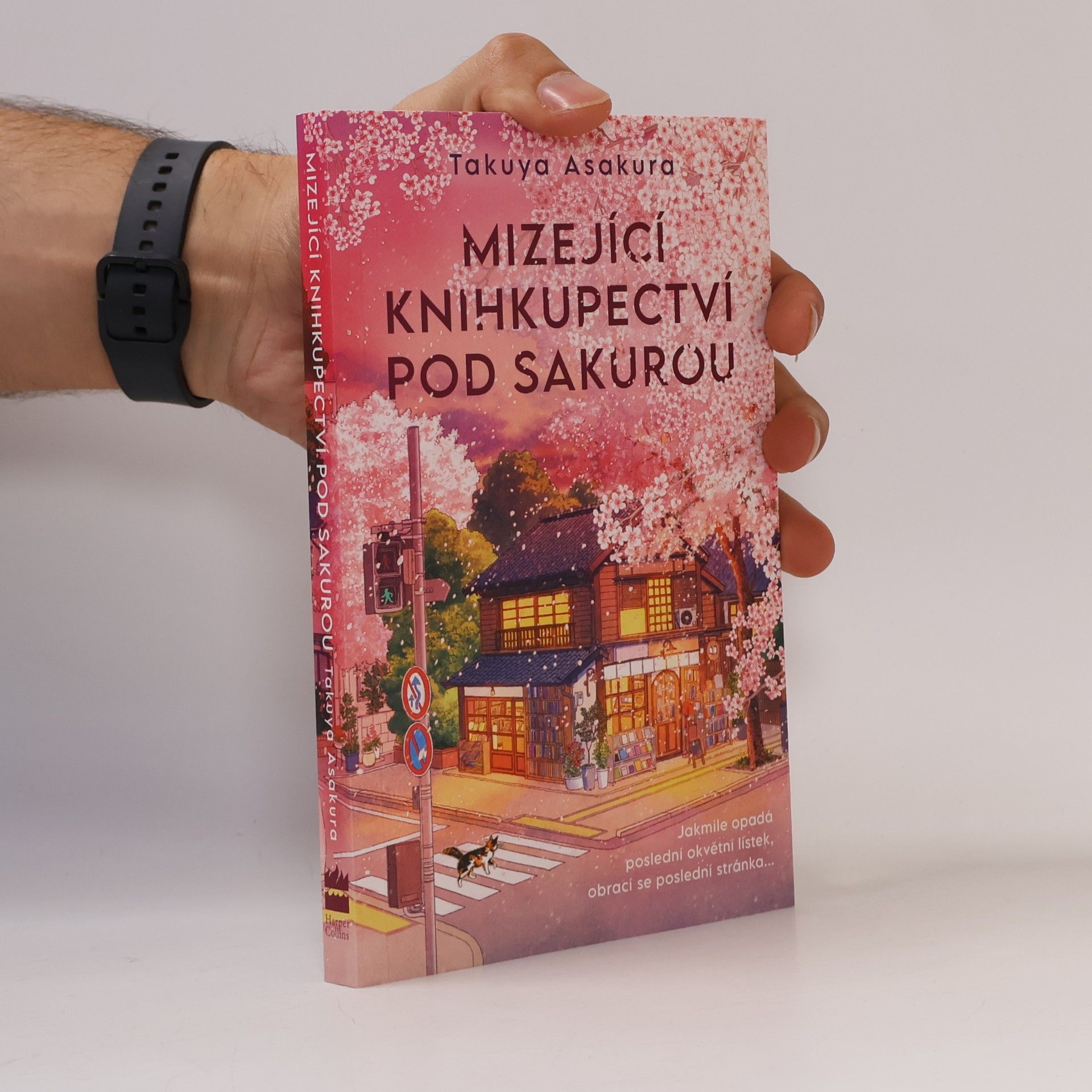 Mizející knihkupectví pod sakurou