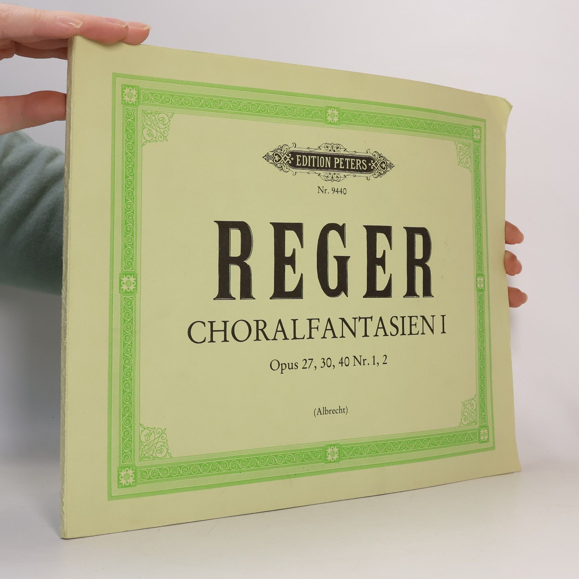 Max Reger Choralfantasien I.