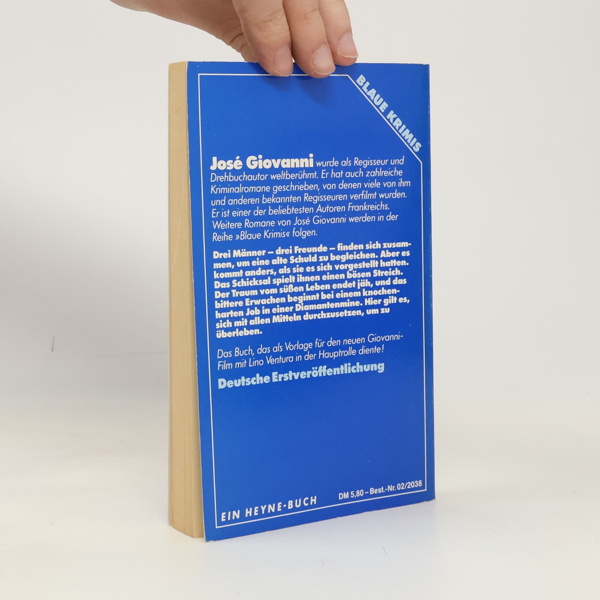 José Giovanni Blaue Krimis: Der Rammbock
