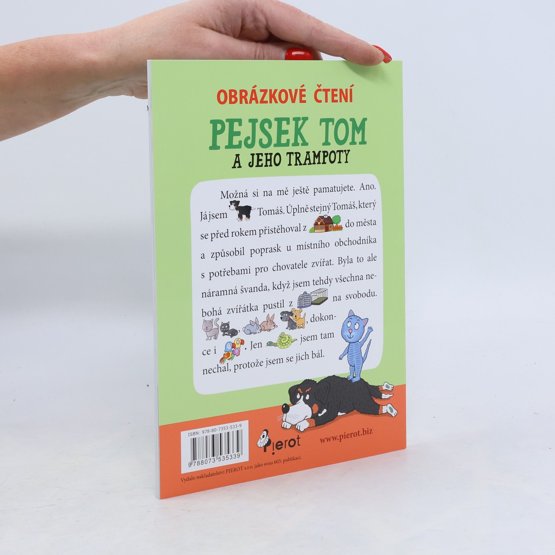 Peter S. Milan Pejsek Tom a jeho trampoty