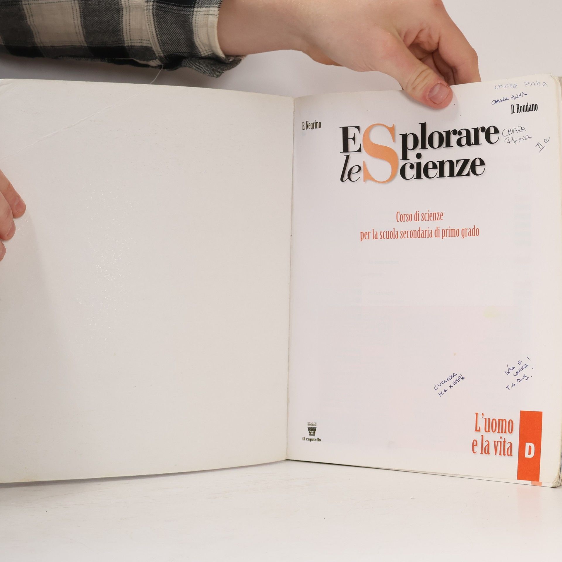B. Negrino Esplorare le Scienze