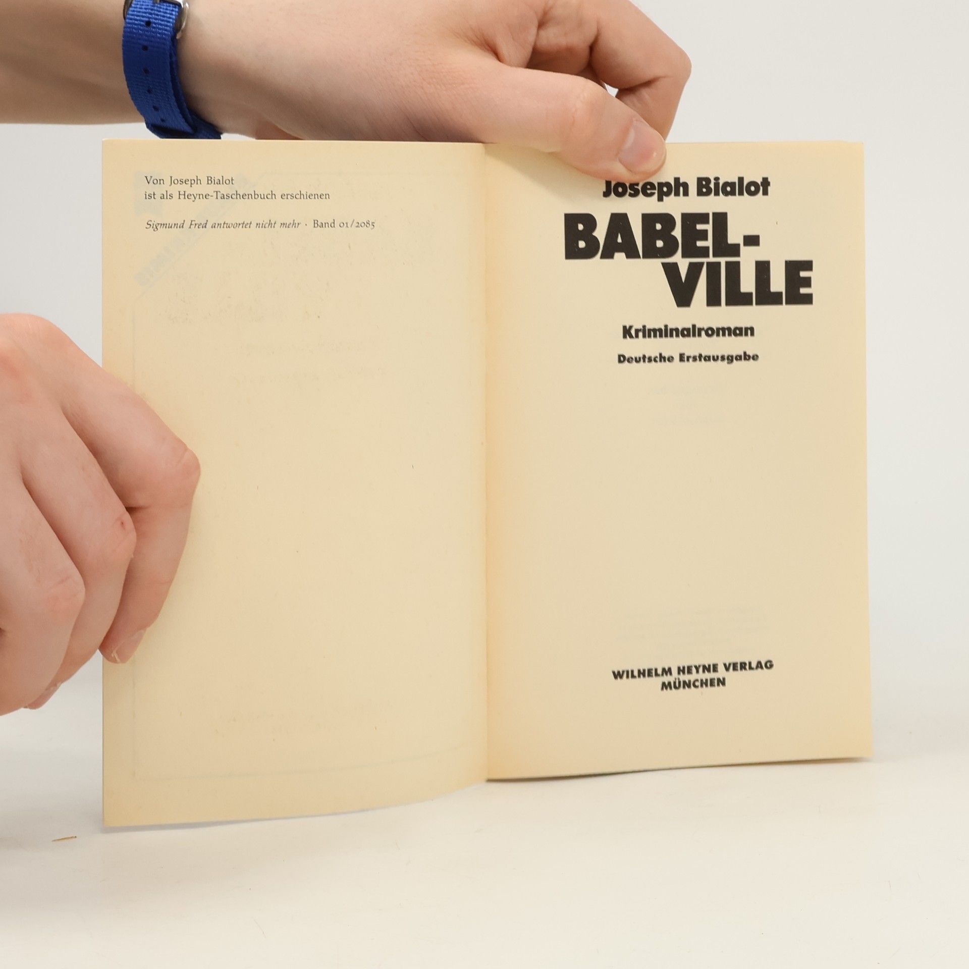 Joseph Bialot Babel-Ville 2205