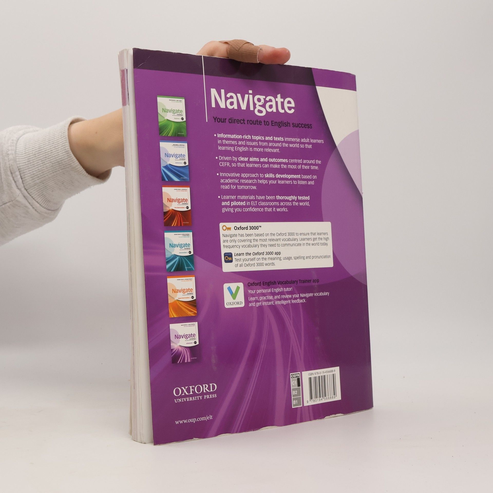 Catherine Walter Navigate : coursebook with video and Oxford Online Skills : C1 advanced