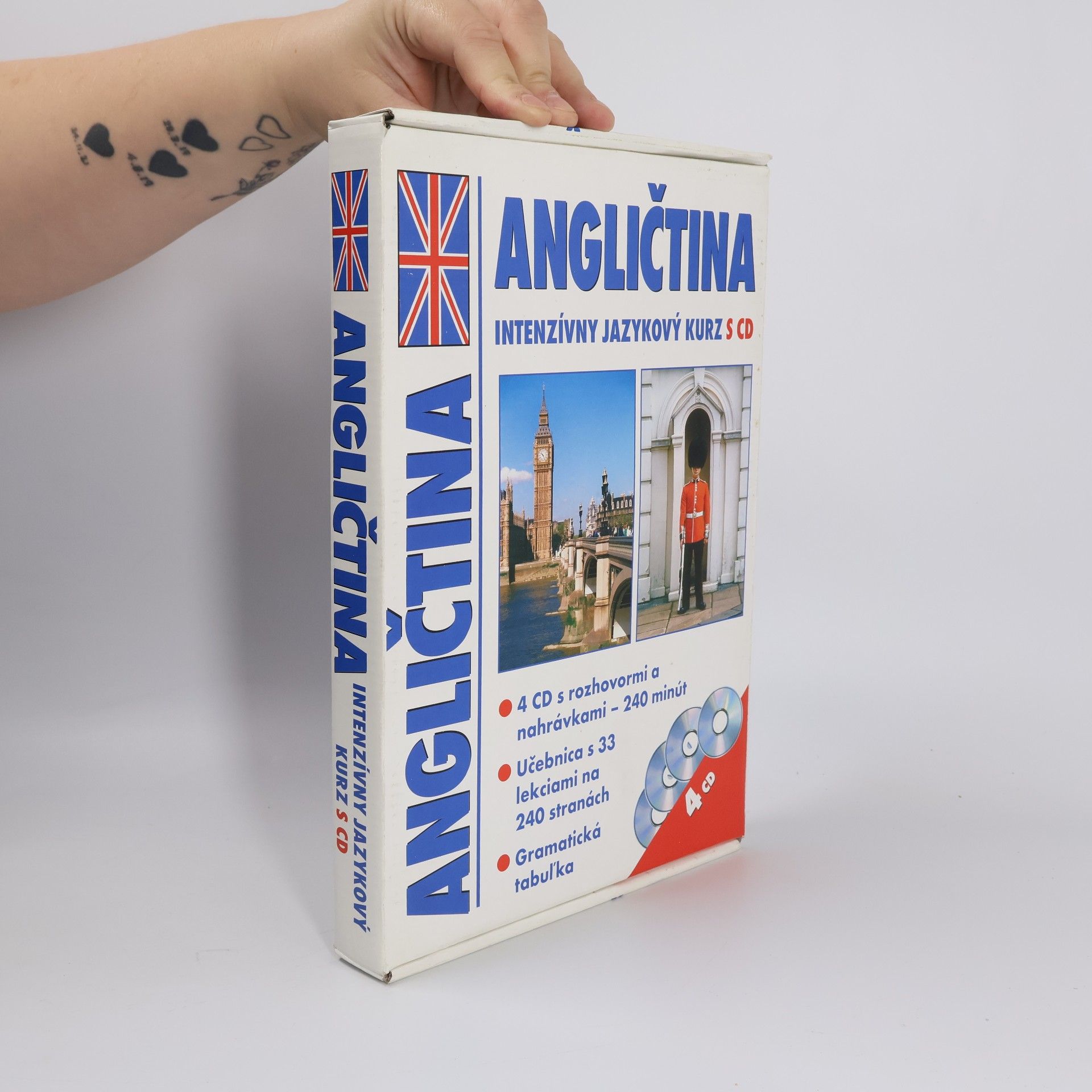 Kolektiv autorů Angličtina – Intenzívny jazykový kurz s CD