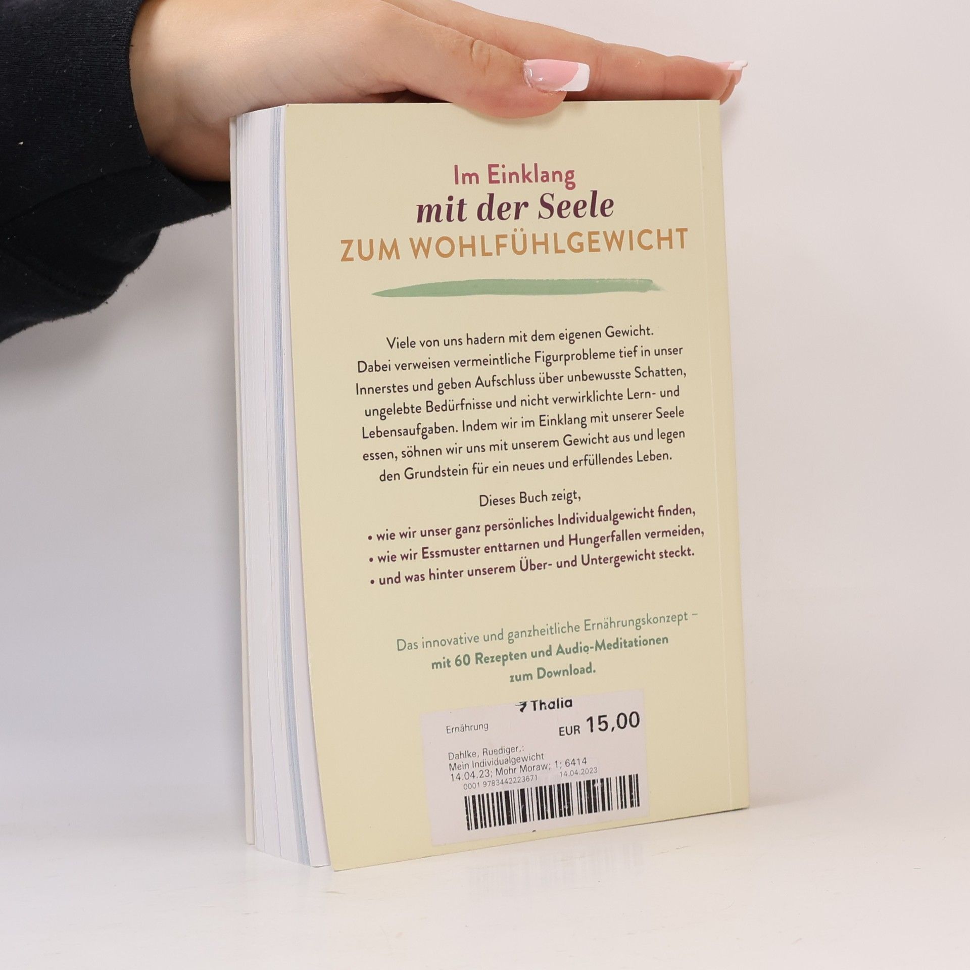 Ruediger Dahlke Mein Individualgewicht