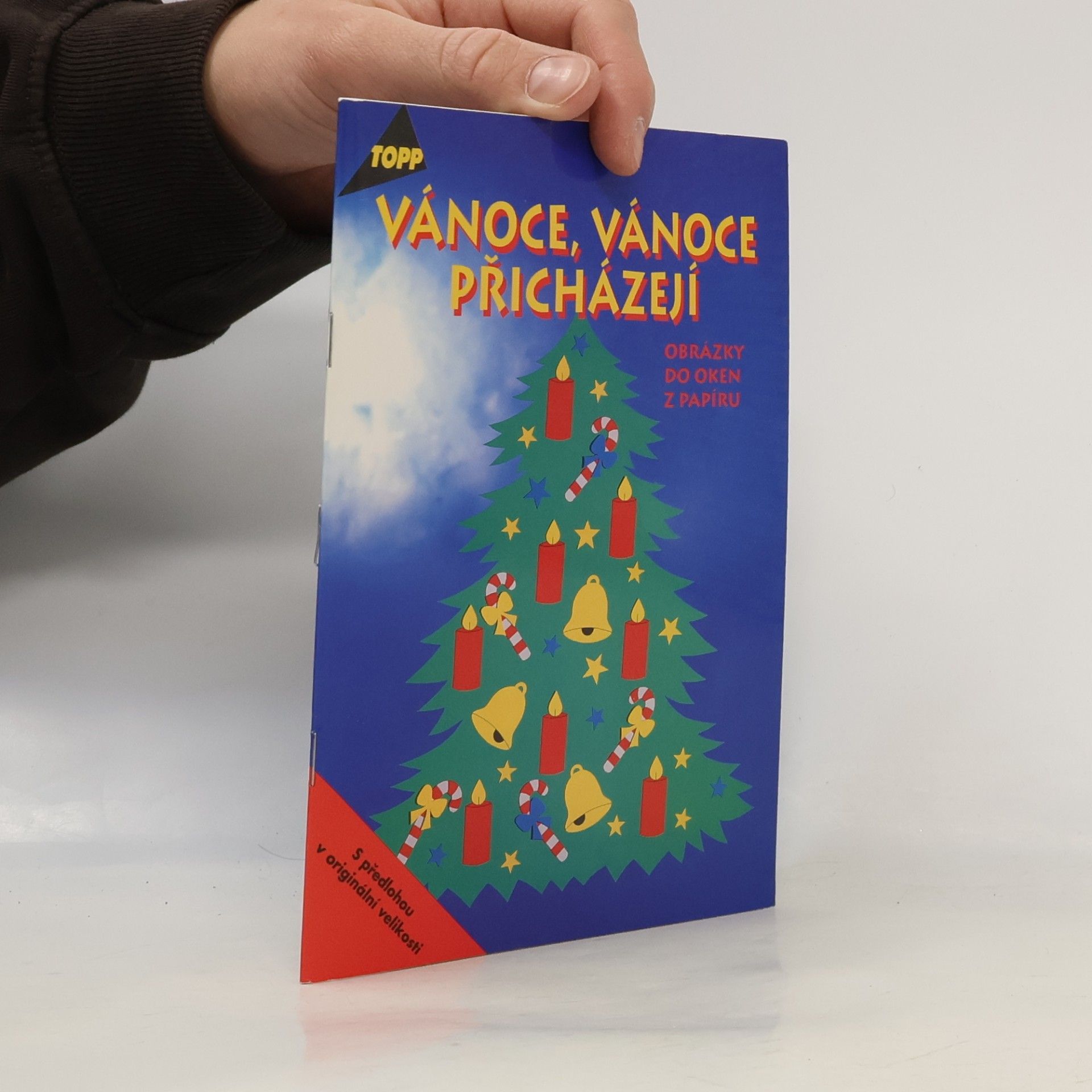 Vánoce, vánoce přicházejí : obrázky do oken z papíru