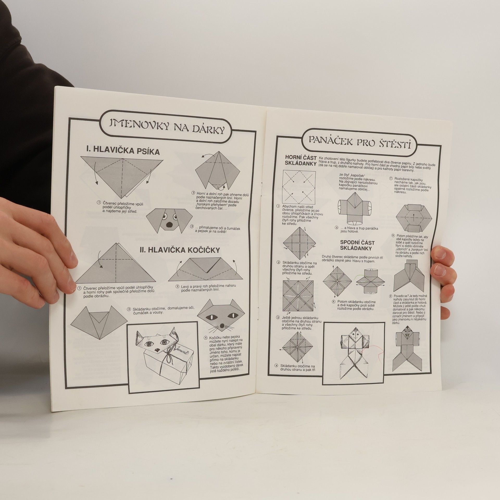 Jiří Janoš Origami: Skládanky z papíru