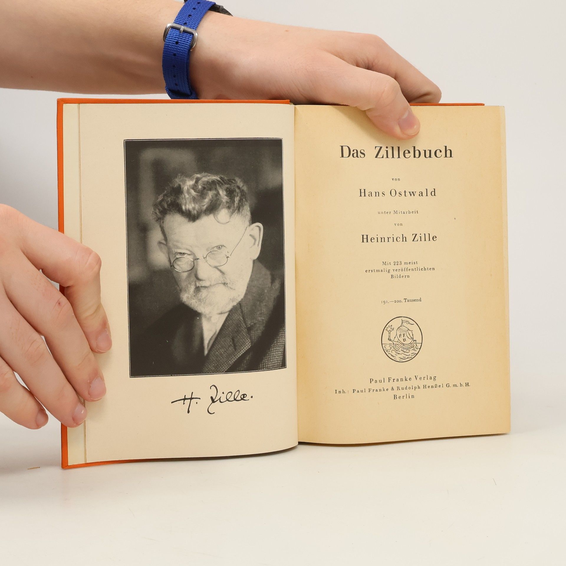 Heinrich Zille Das Zillebuch