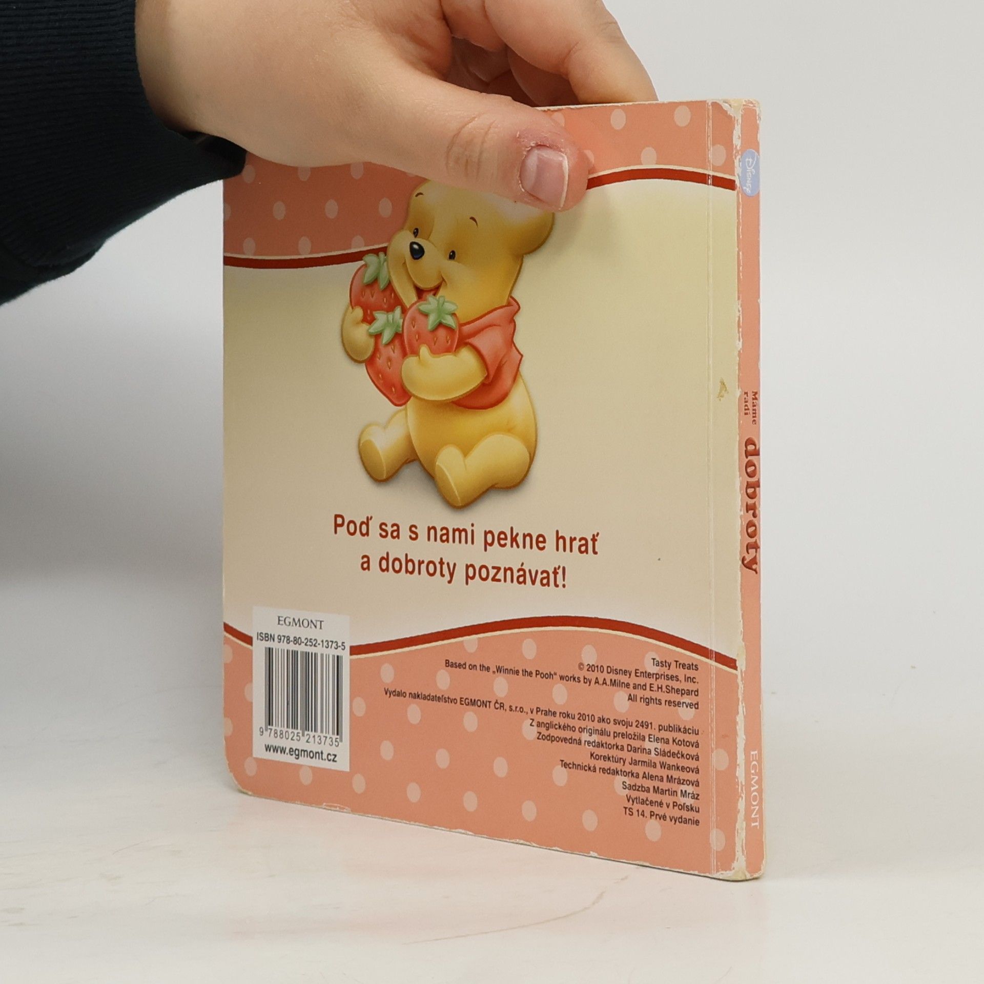Elle D. Risco Disney: Macko Puf Máme radi dobroty