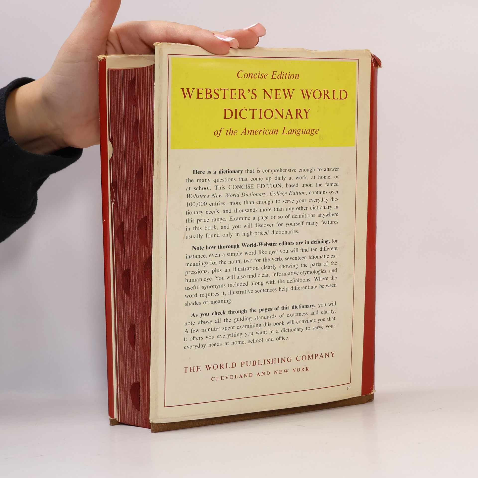 Collectif d'auteurs Webster's new world dictionary of the American language