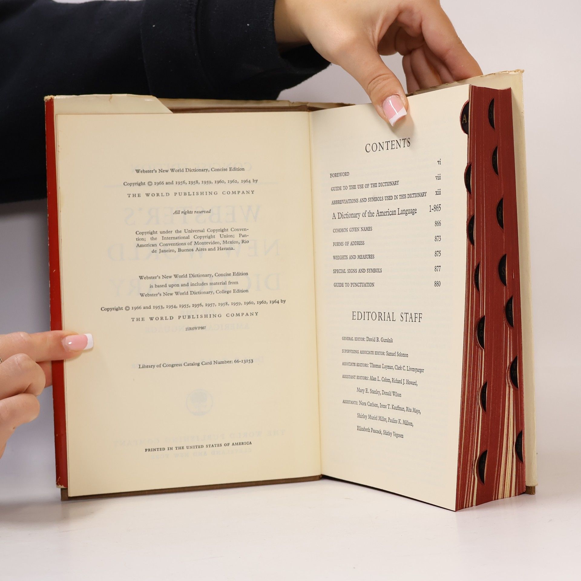 Collectif d'auteurs Webster's new world dictionary of the American language