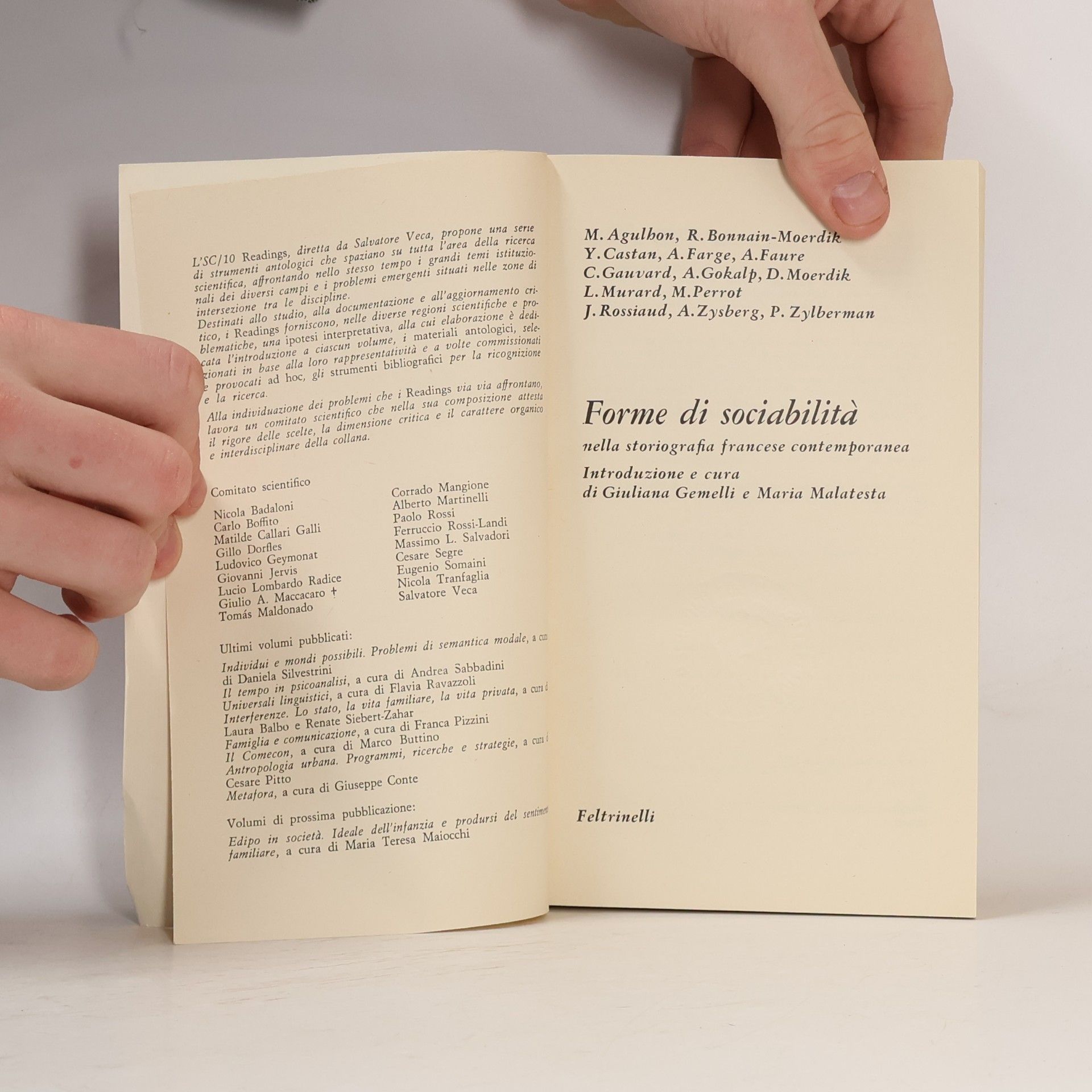 Various authors Forme di sociabilità