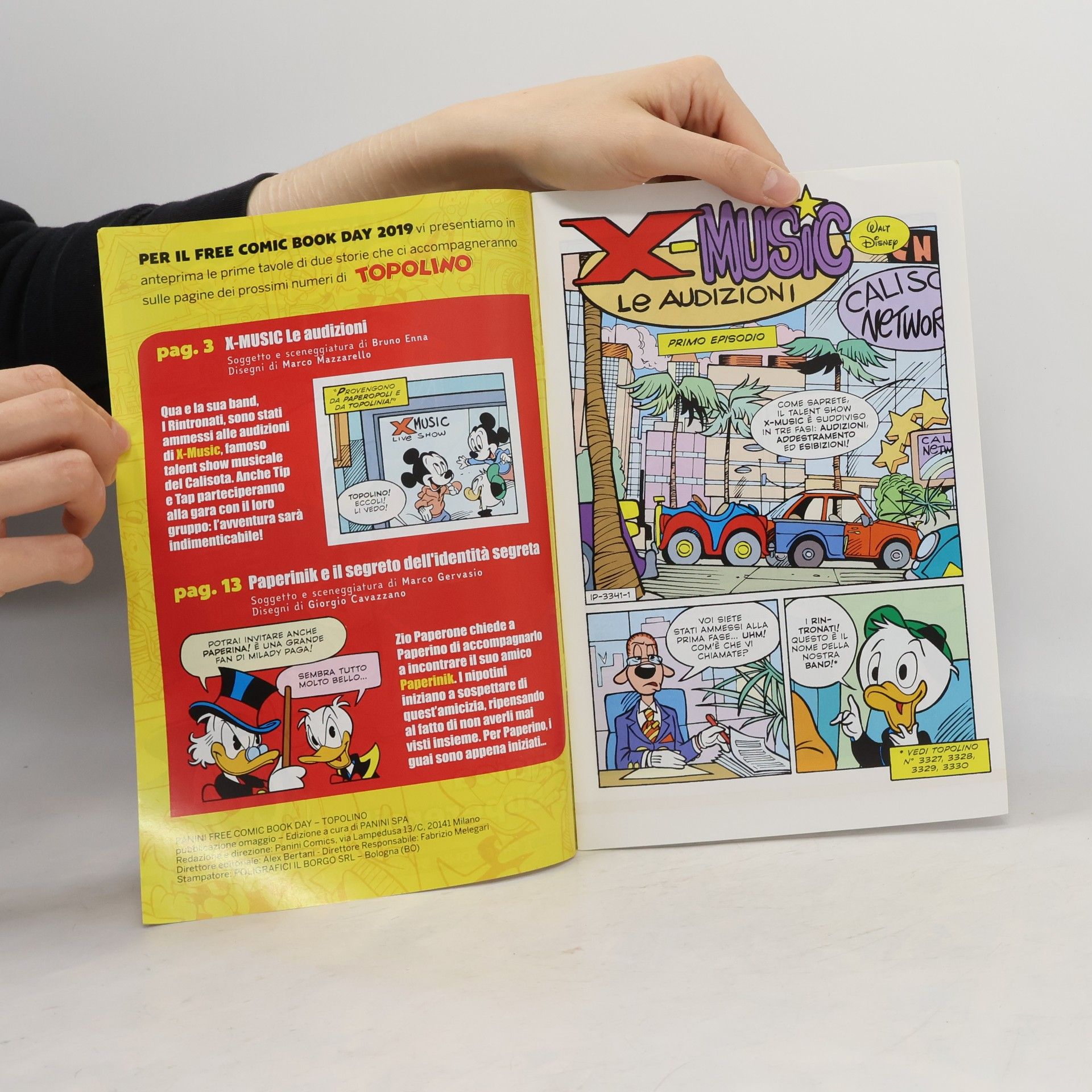 Bruno Enna Topolino. Musica e Supereroi!