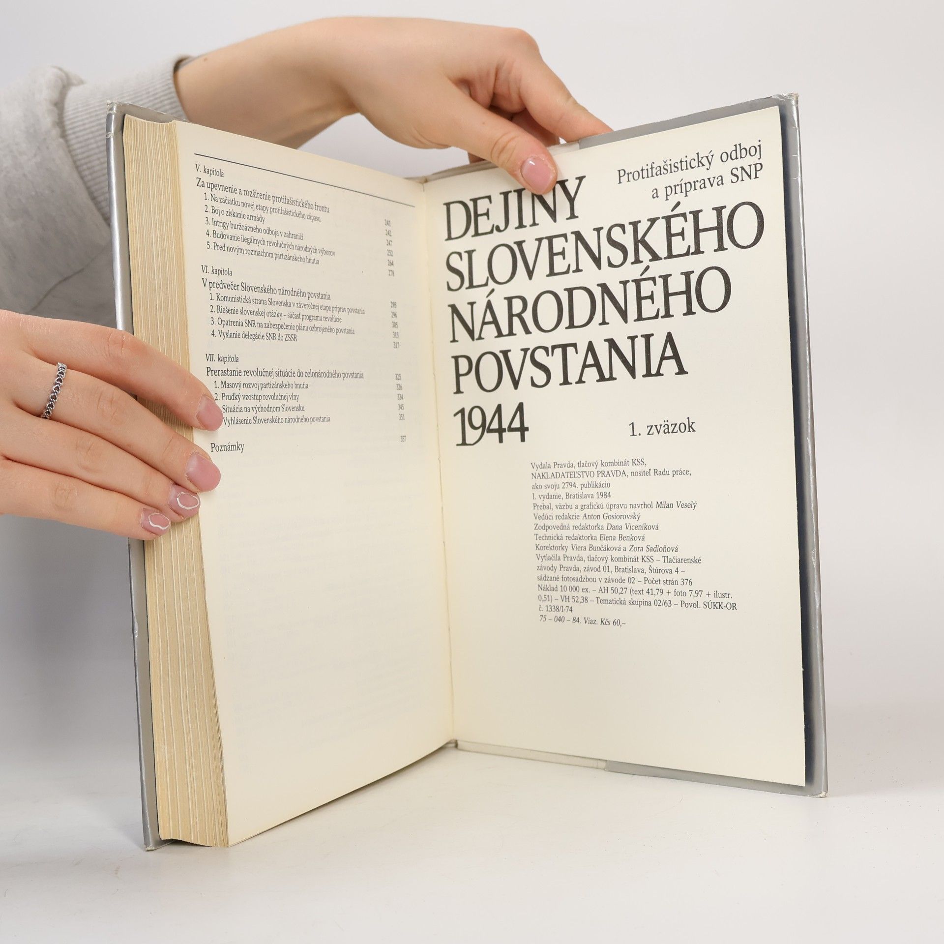 Kolektiv autorů Dejiny Slovenského národného povstania 1944. 1. svazek
