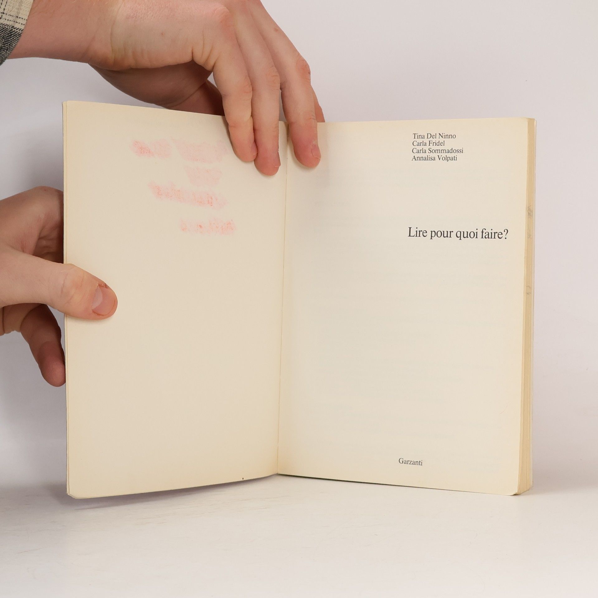 Various authors Lire pour quoi faire?