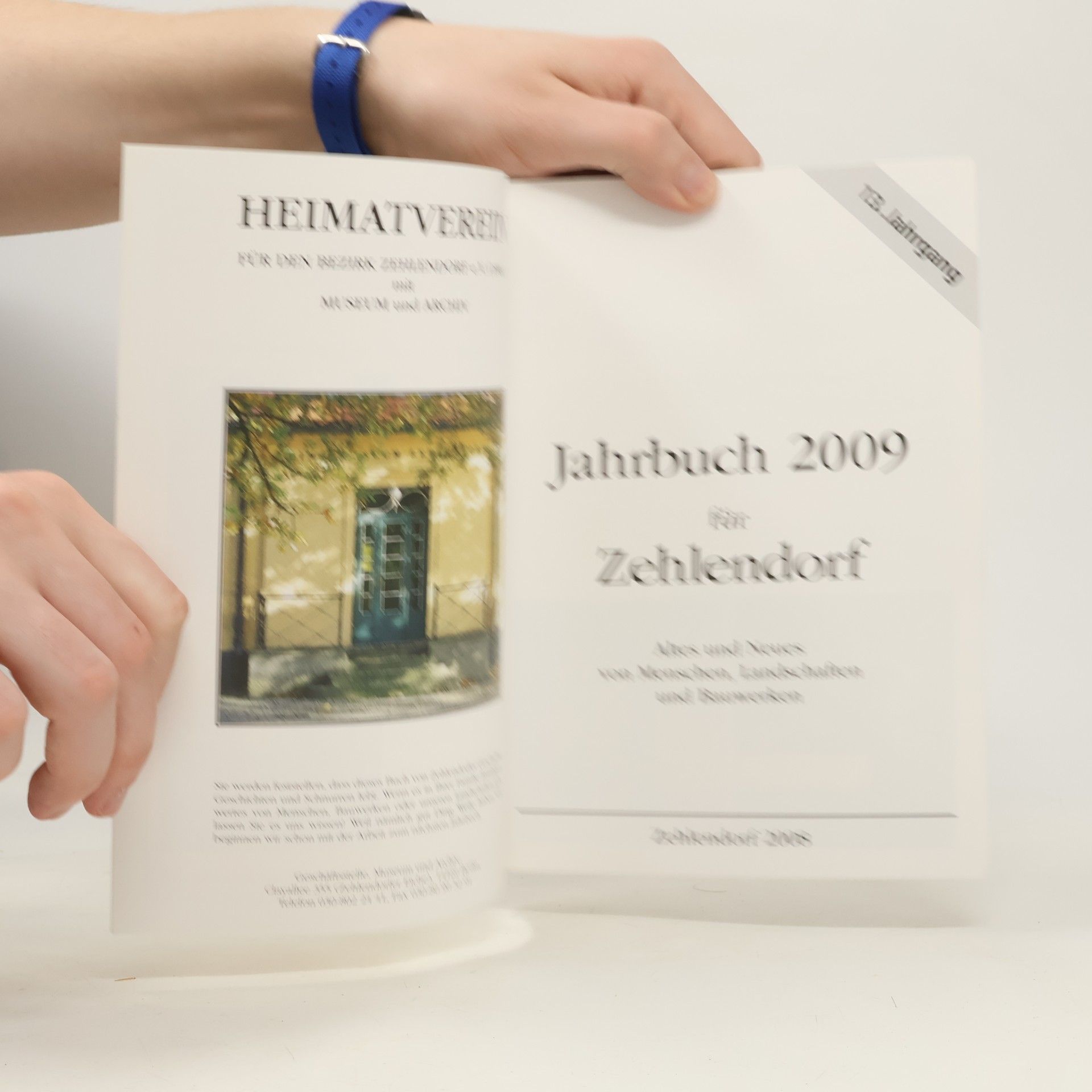 Various authors Zehlendorf Jahrbuch 2009 13