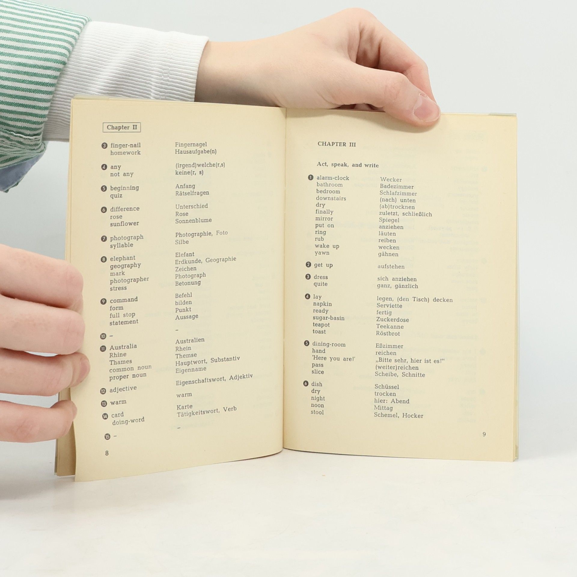 Autores varios Wörterverzeichnis 1