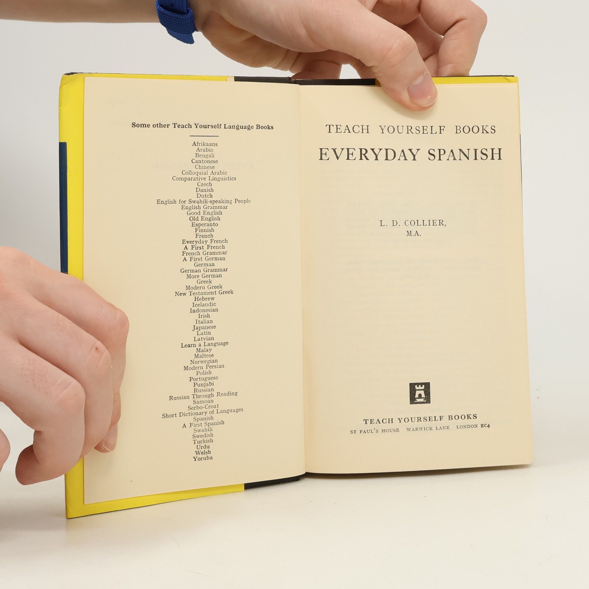 Leonard Dawson Collier Teach Yourself Books: Everyday Spanish