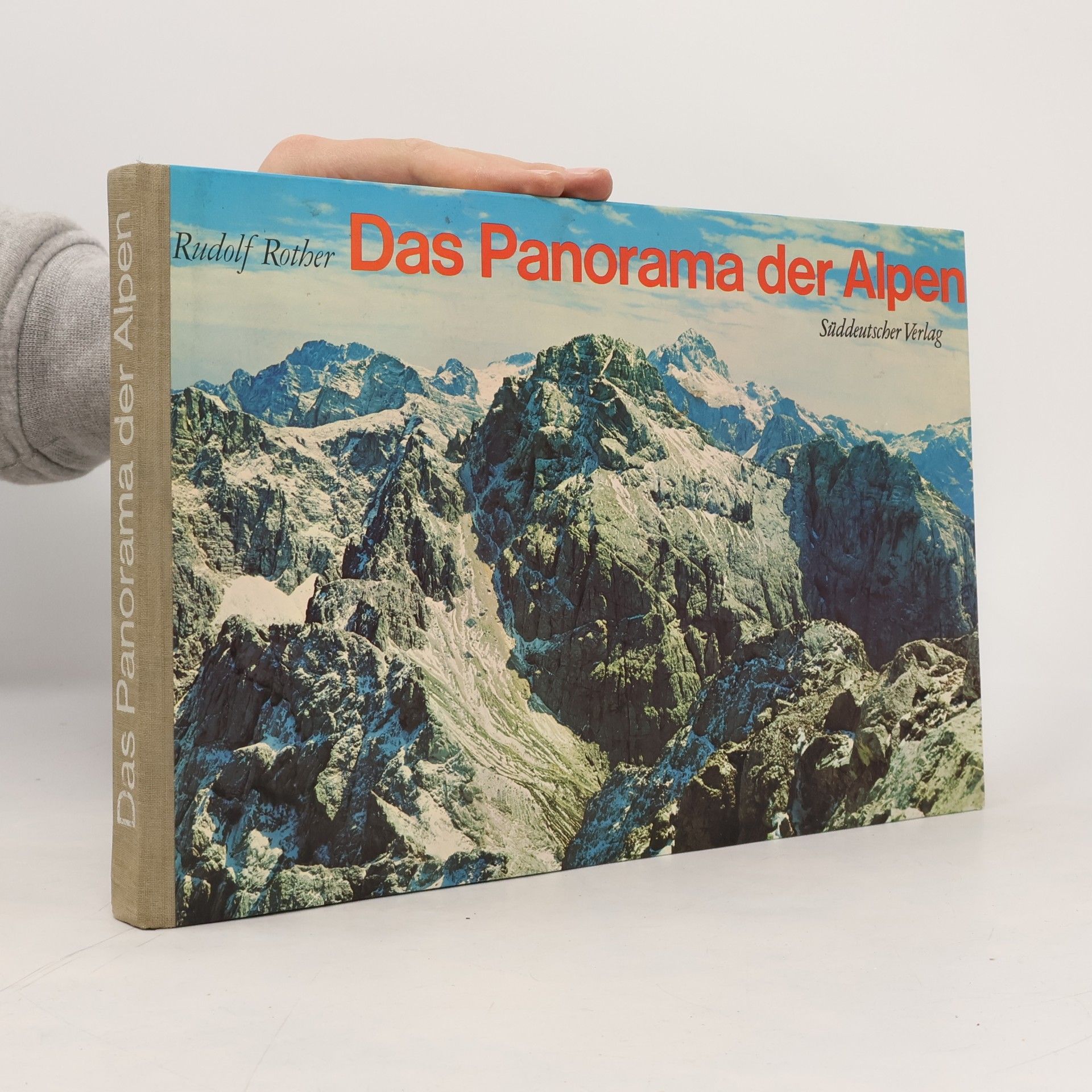 Rudolf Rother Das Panorama der Alpen