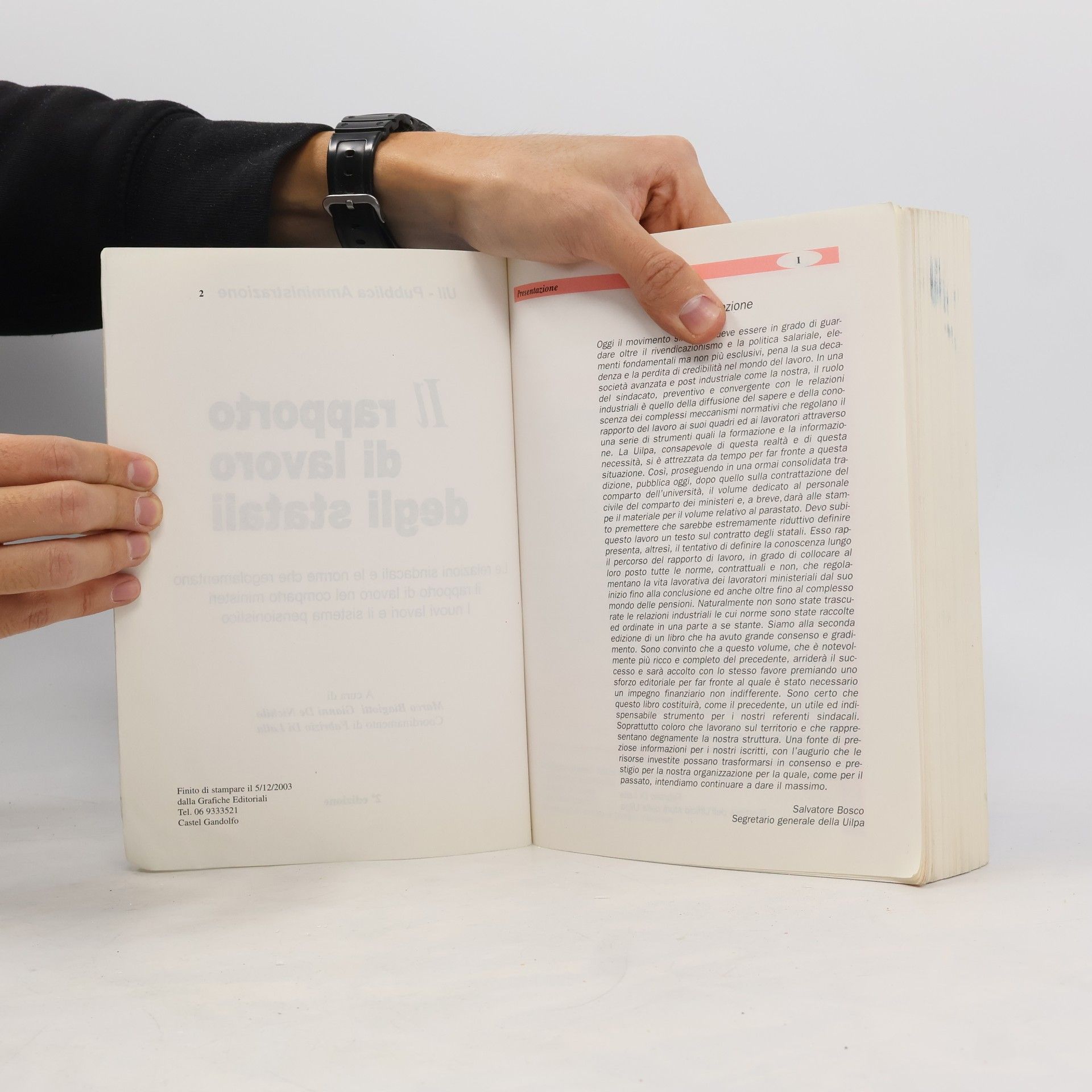Various authors Il rapporto di lavoro degli statali