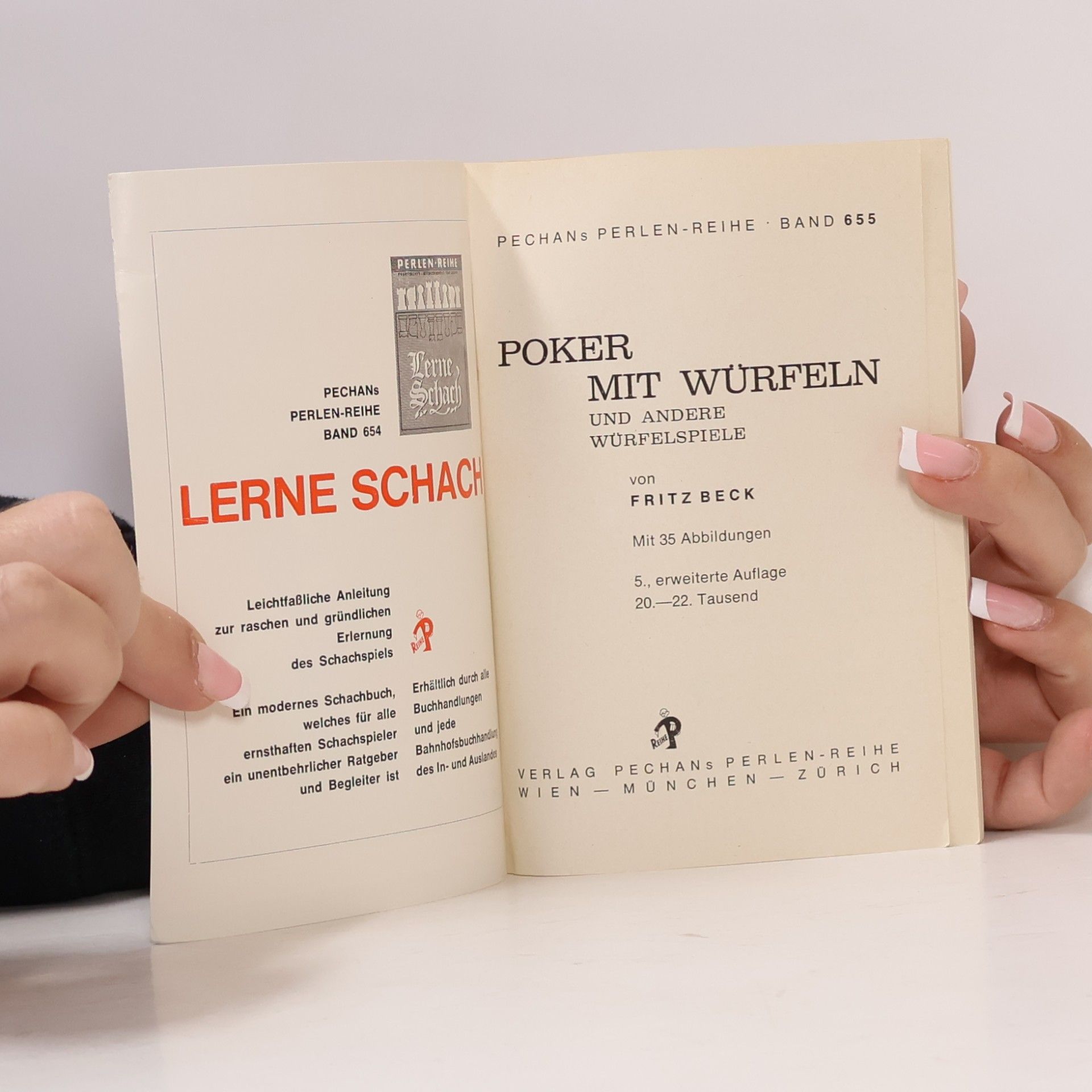 Fritz Beck Poker mit Würfel und andere Würfelspiele
