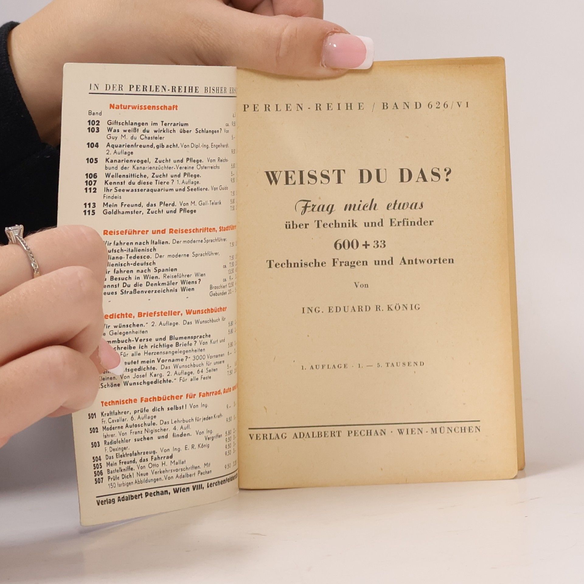 Eduard R. König Wei&t du das? 6