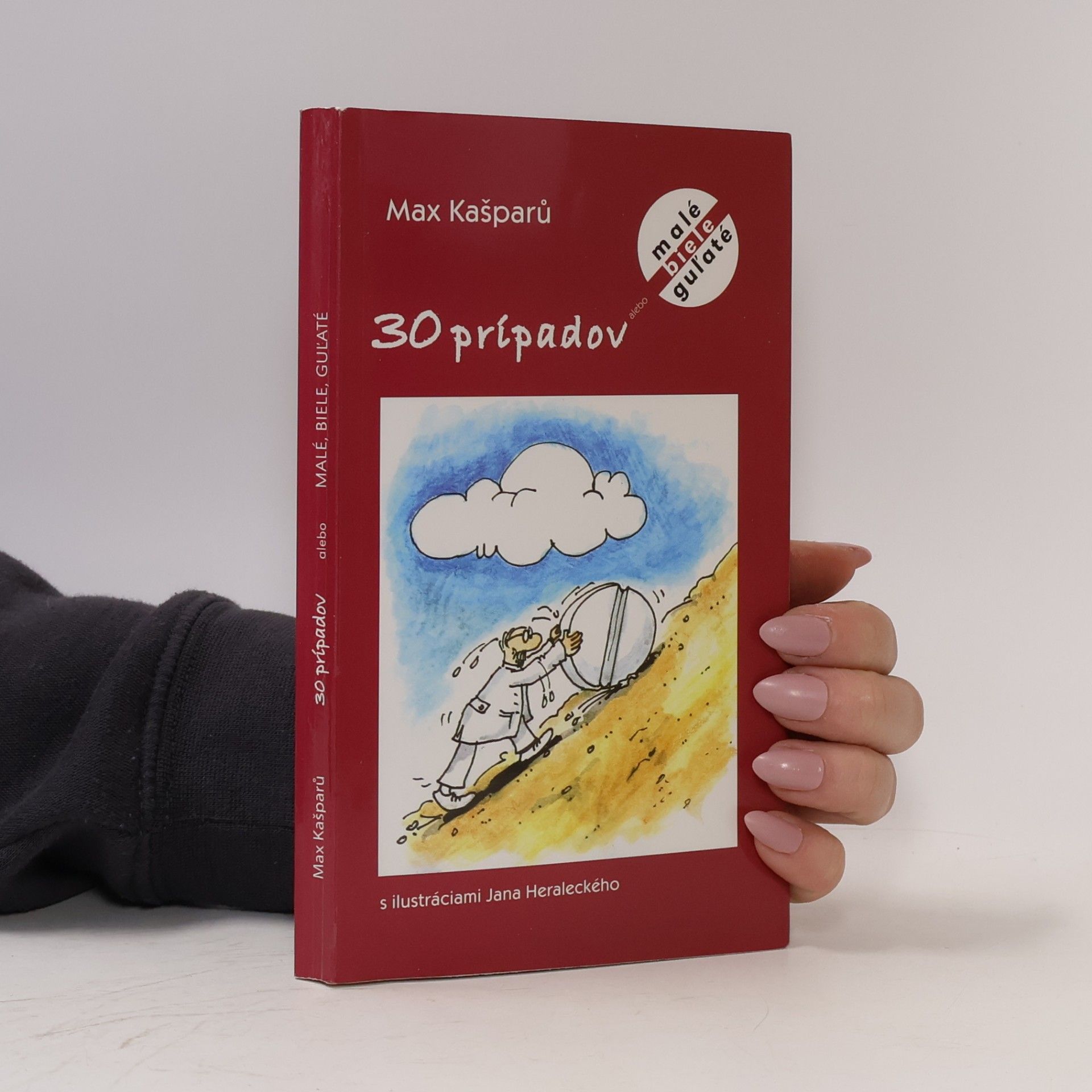 30 prípadov alebo malé, biele, gulaté